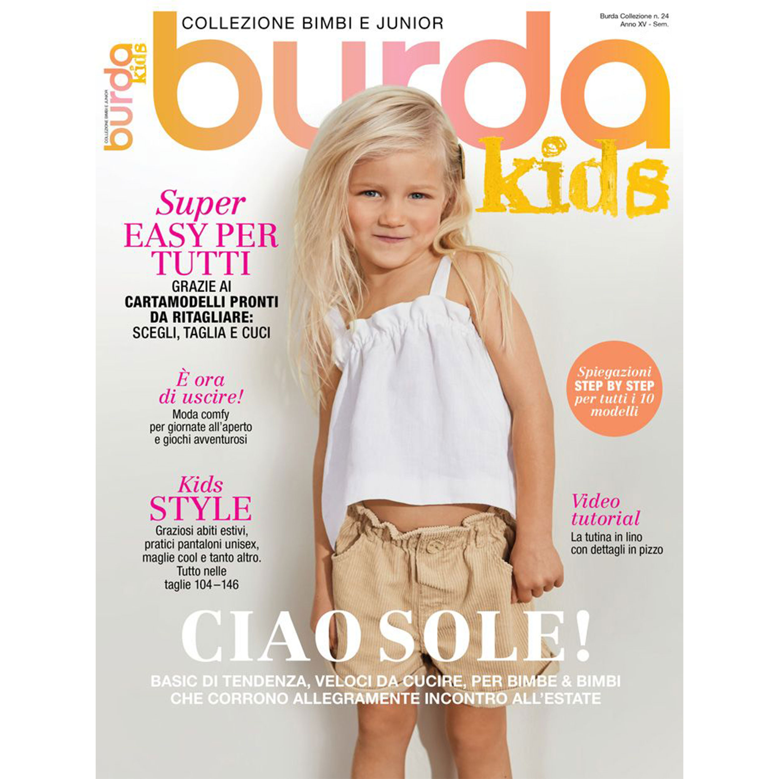 Rivista Burda Collezione Kids n.24 - Ciao Sole! Image