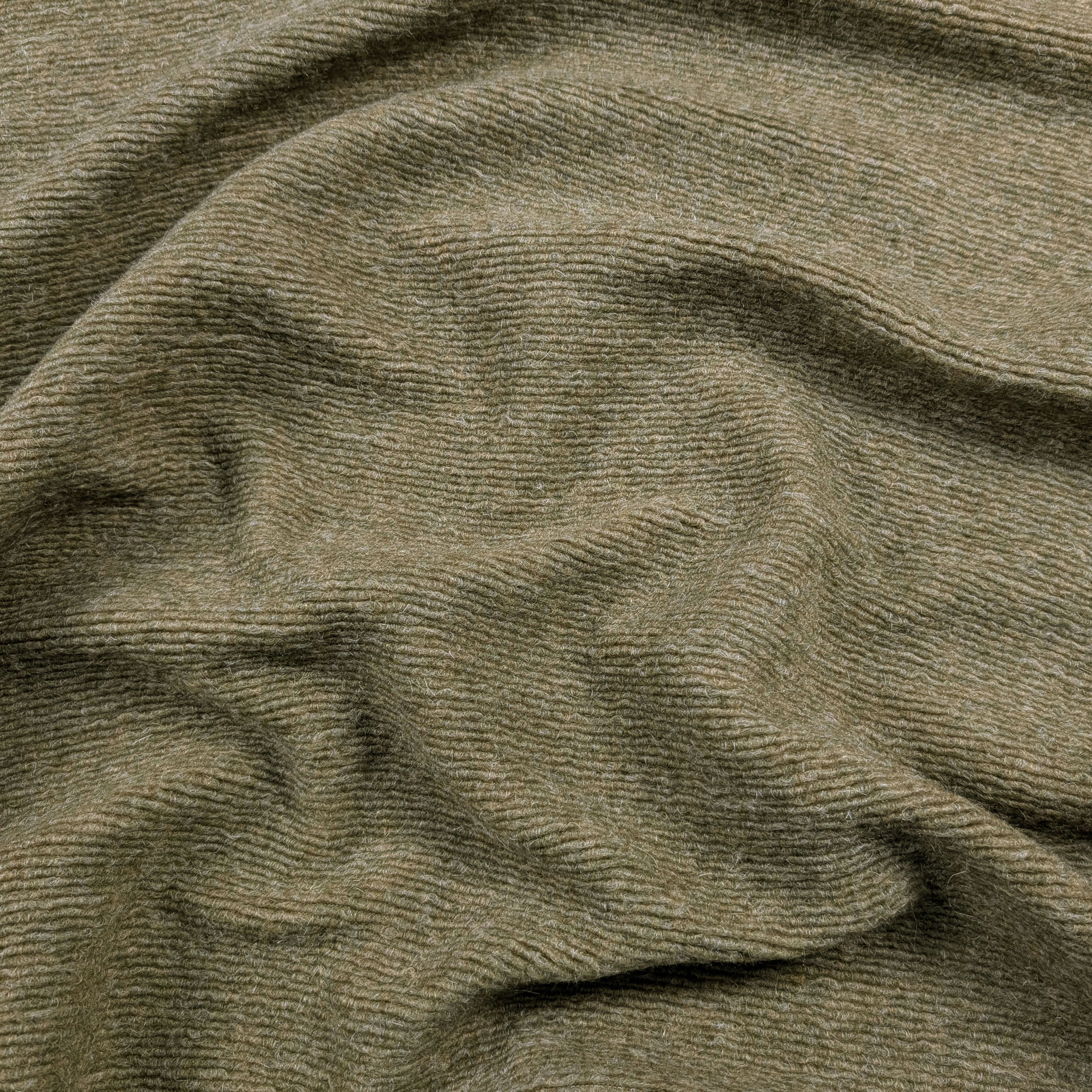 Lana Cotta a Costine Verde Image
