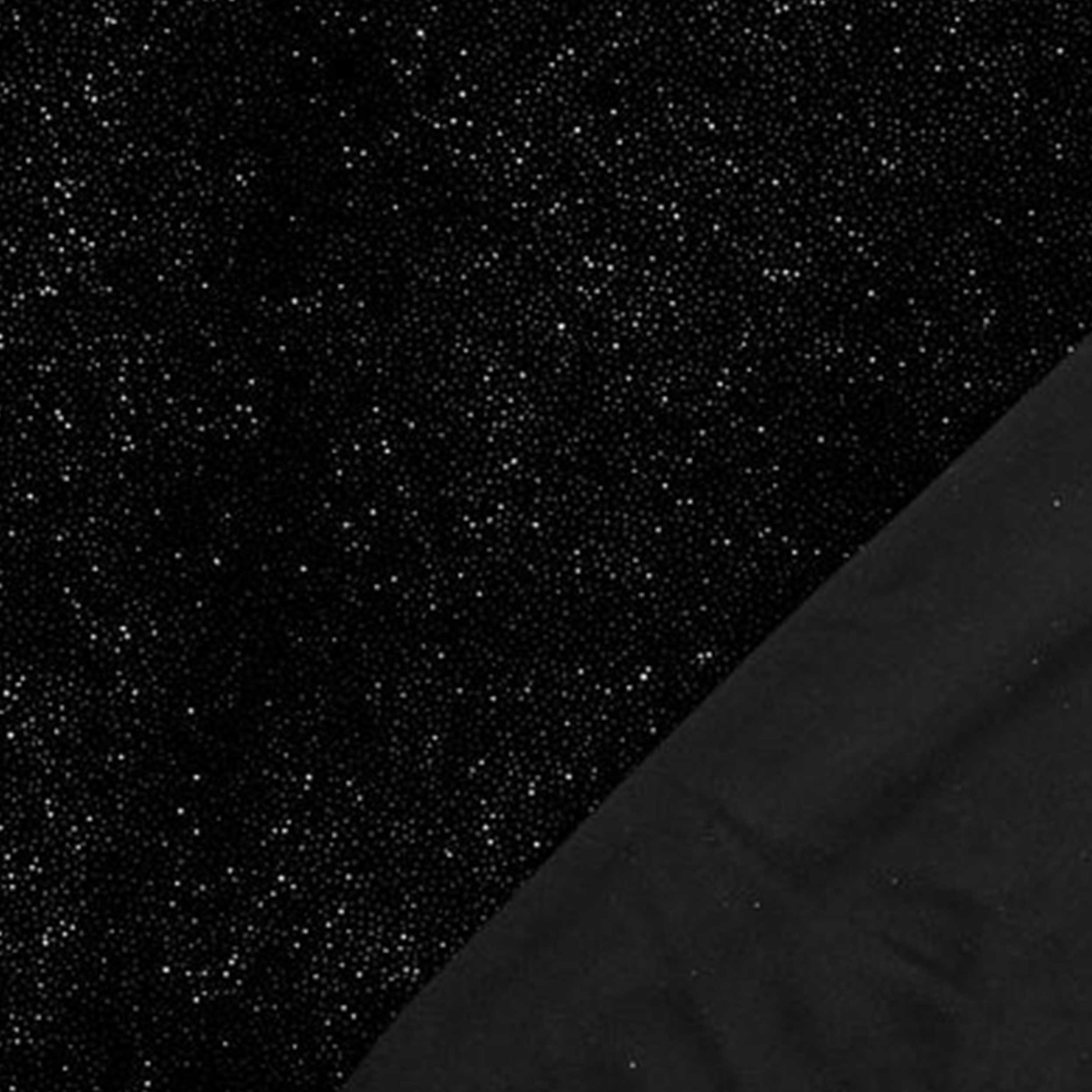 Vellutina Nera con Strass Argento Image
