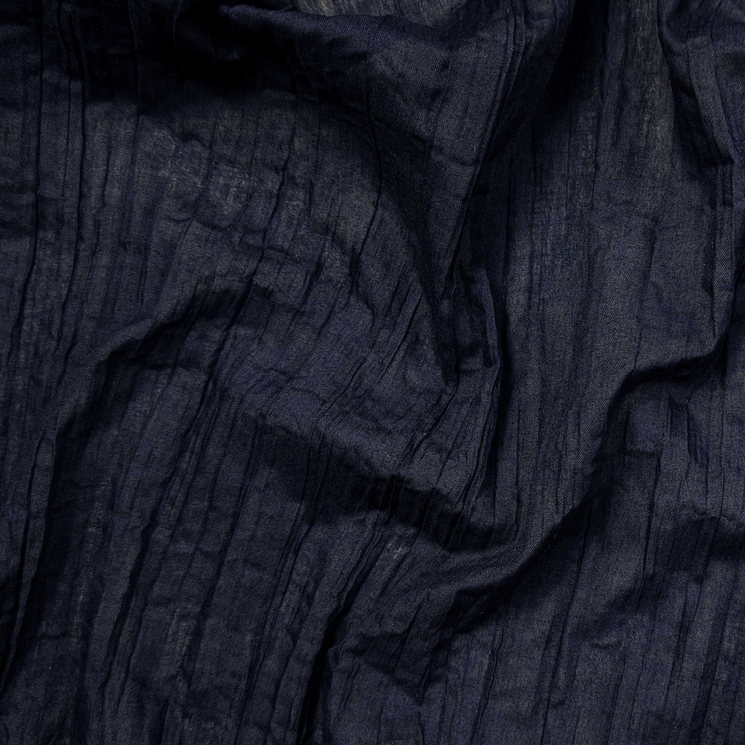 Cotone Goffrato Blu Image
