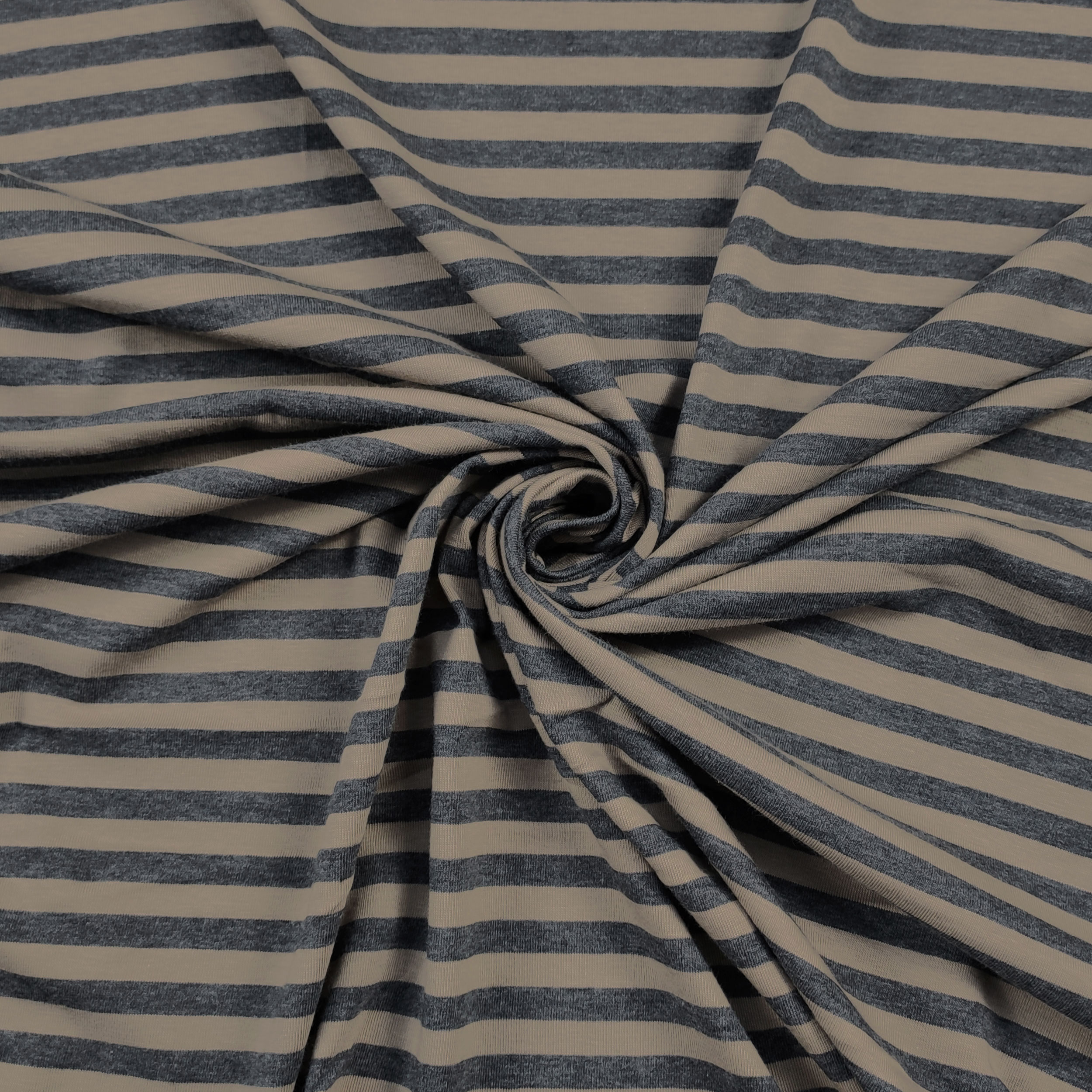 Jersey Righe Beige e Antracite