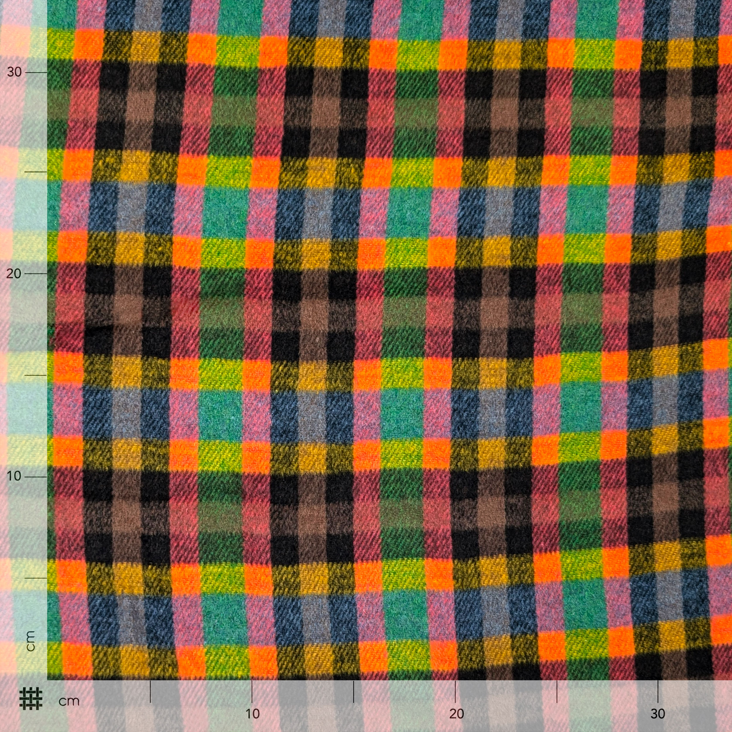 Flanella Tartan Quadri Colorati Image