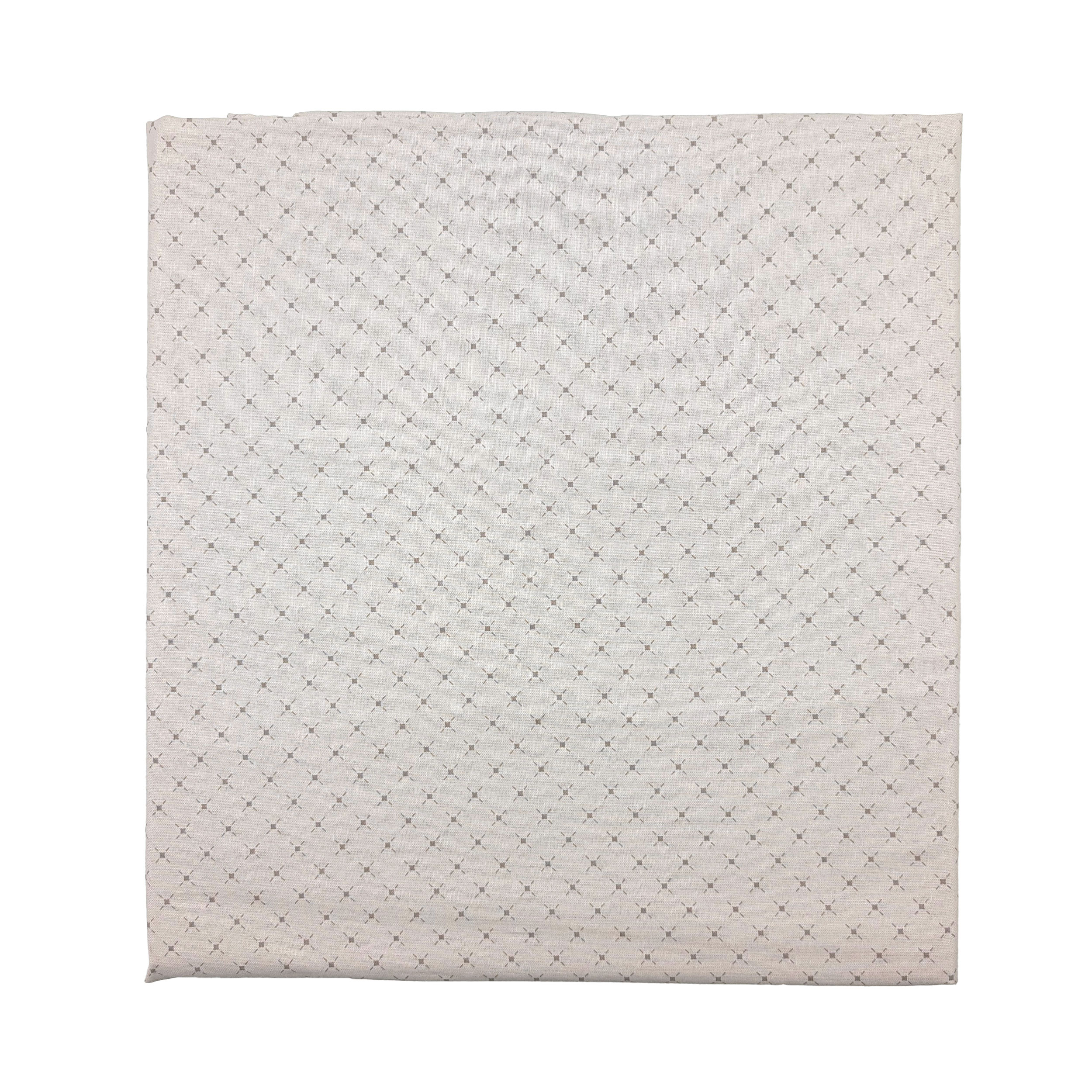 Completo Letto Matrimoniale Minimal Rombi Tortora Image