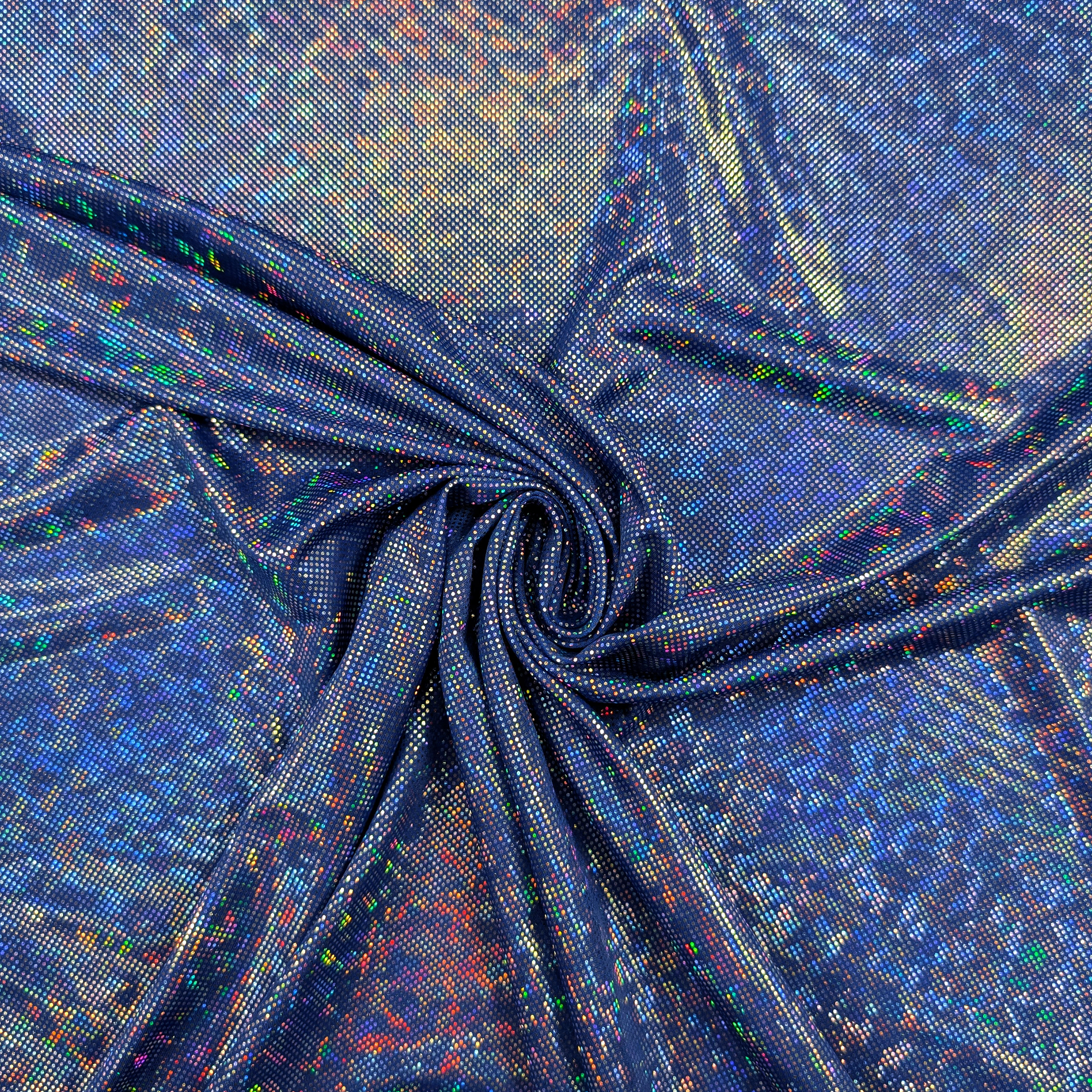 Lycra Bluette Olografica Image