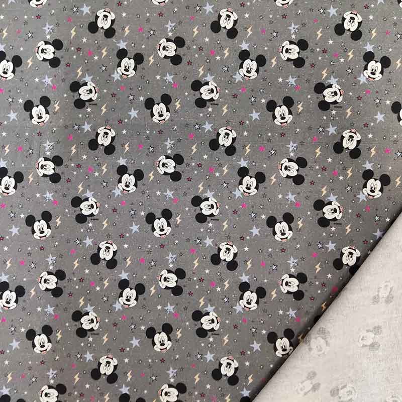 Tessuto di cotone fantasia micjey mouse