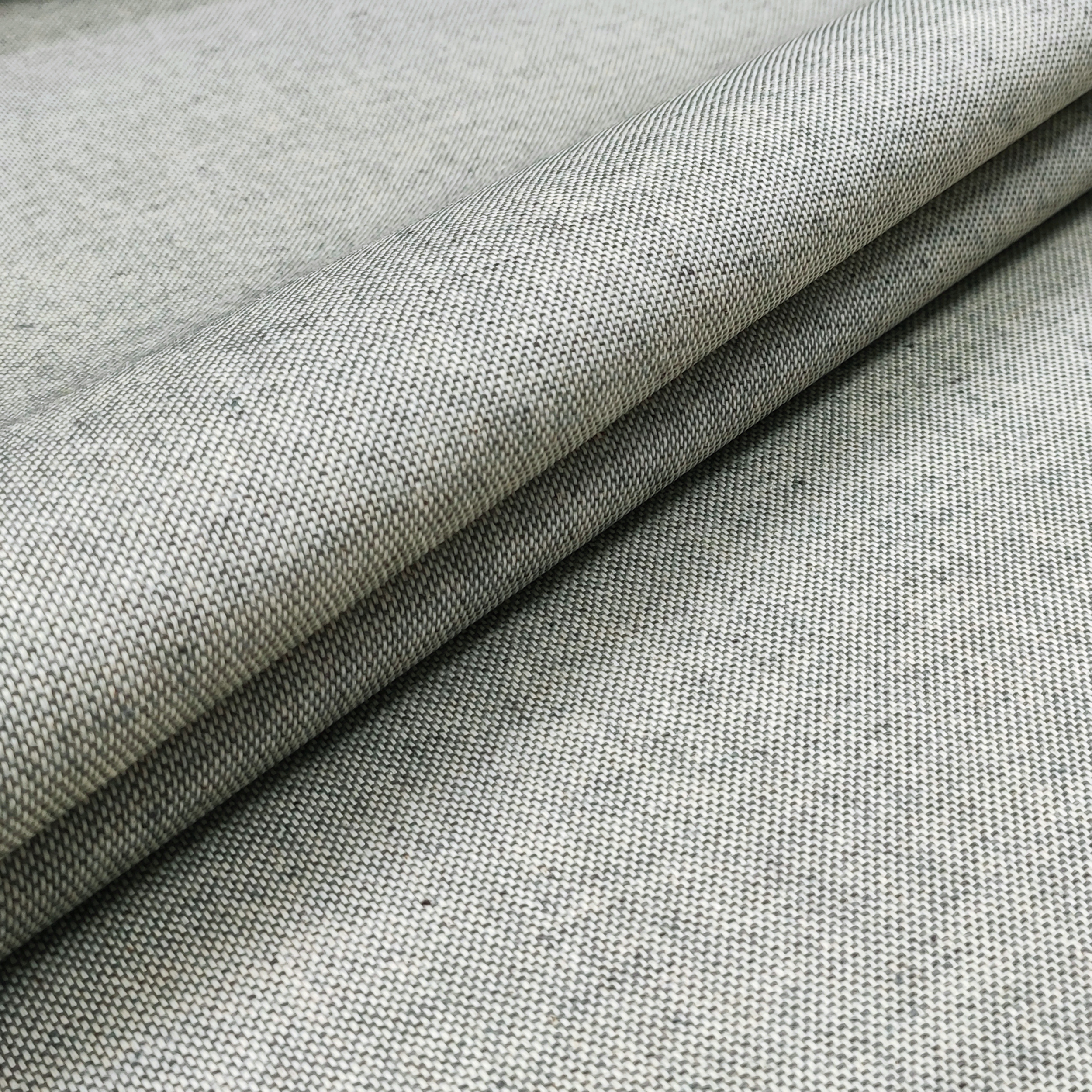 Tovaglia Confezionata Resinata Grigio Chiaro Melange