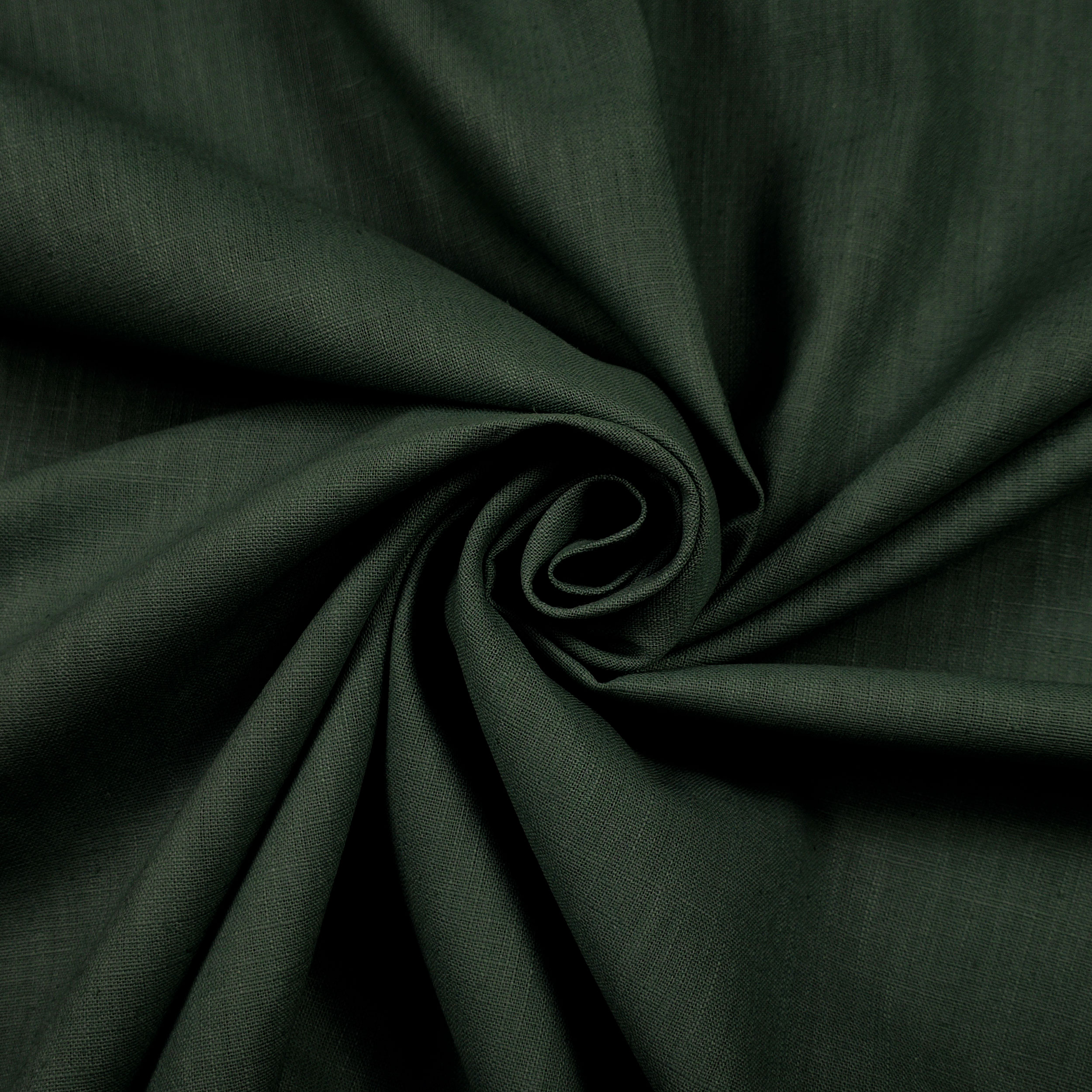verde militare scuro misto lino