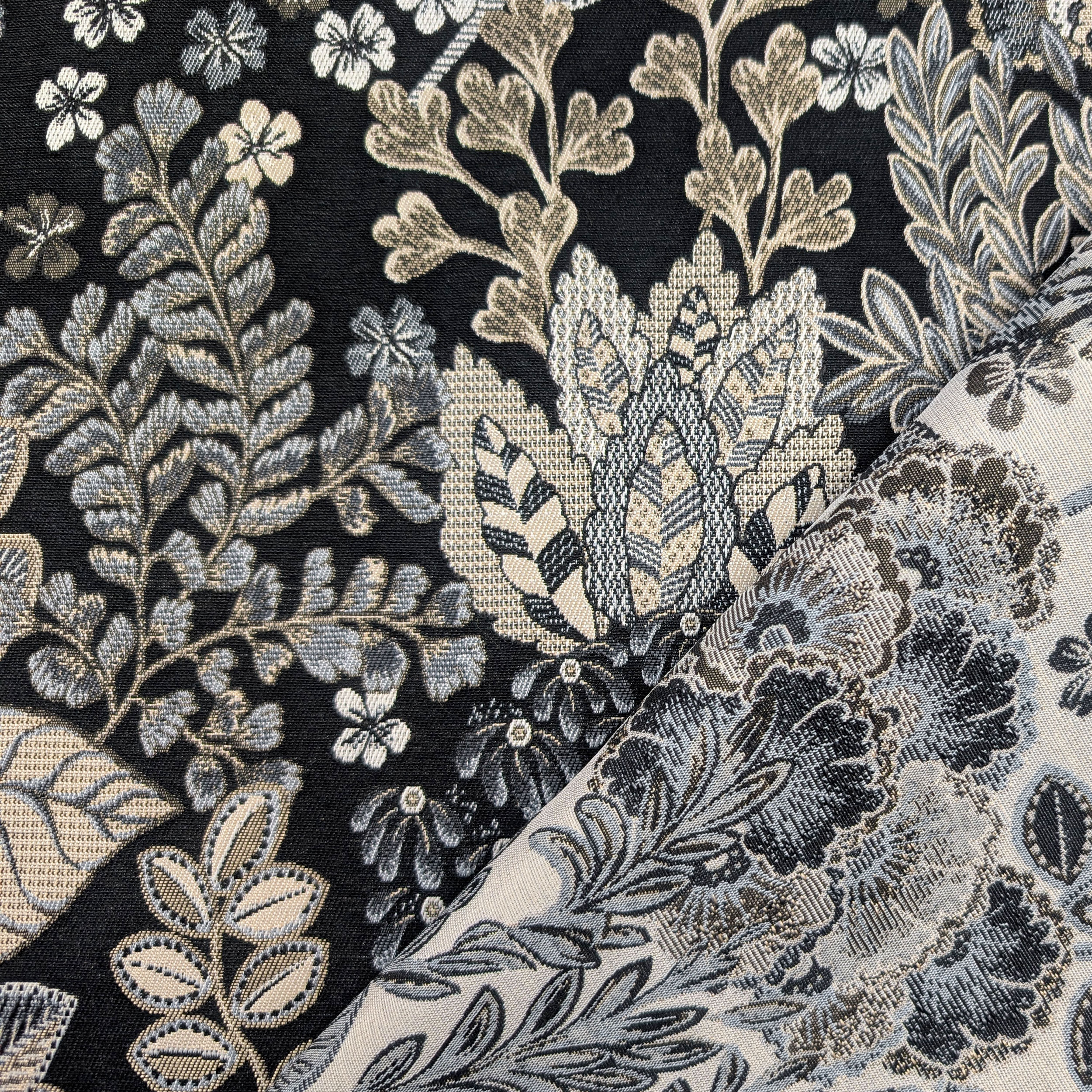 Jacquard Floreale Toni del Nero Image