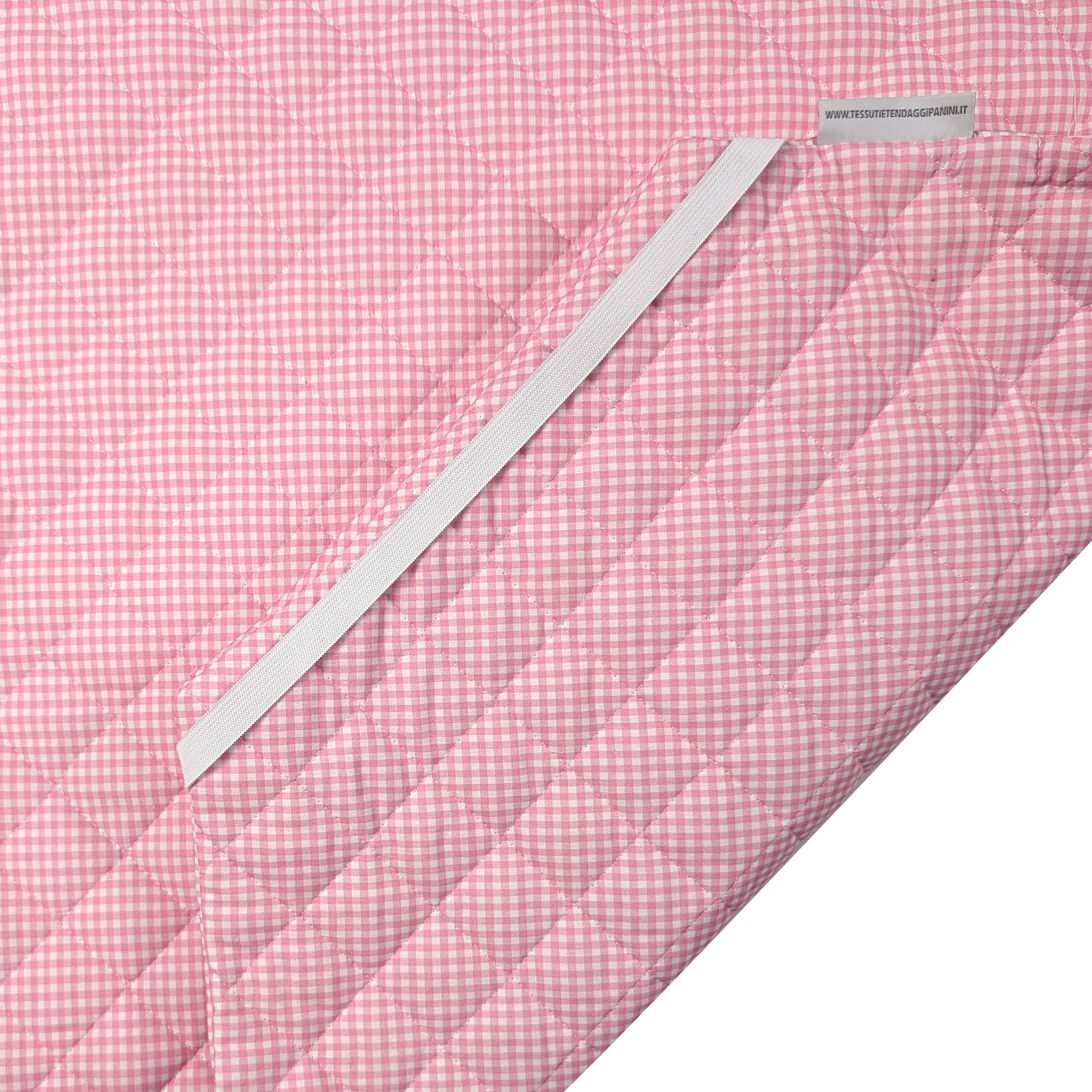 Sacco Nanna Sagomato per Brandine Quadretti Rosa Image