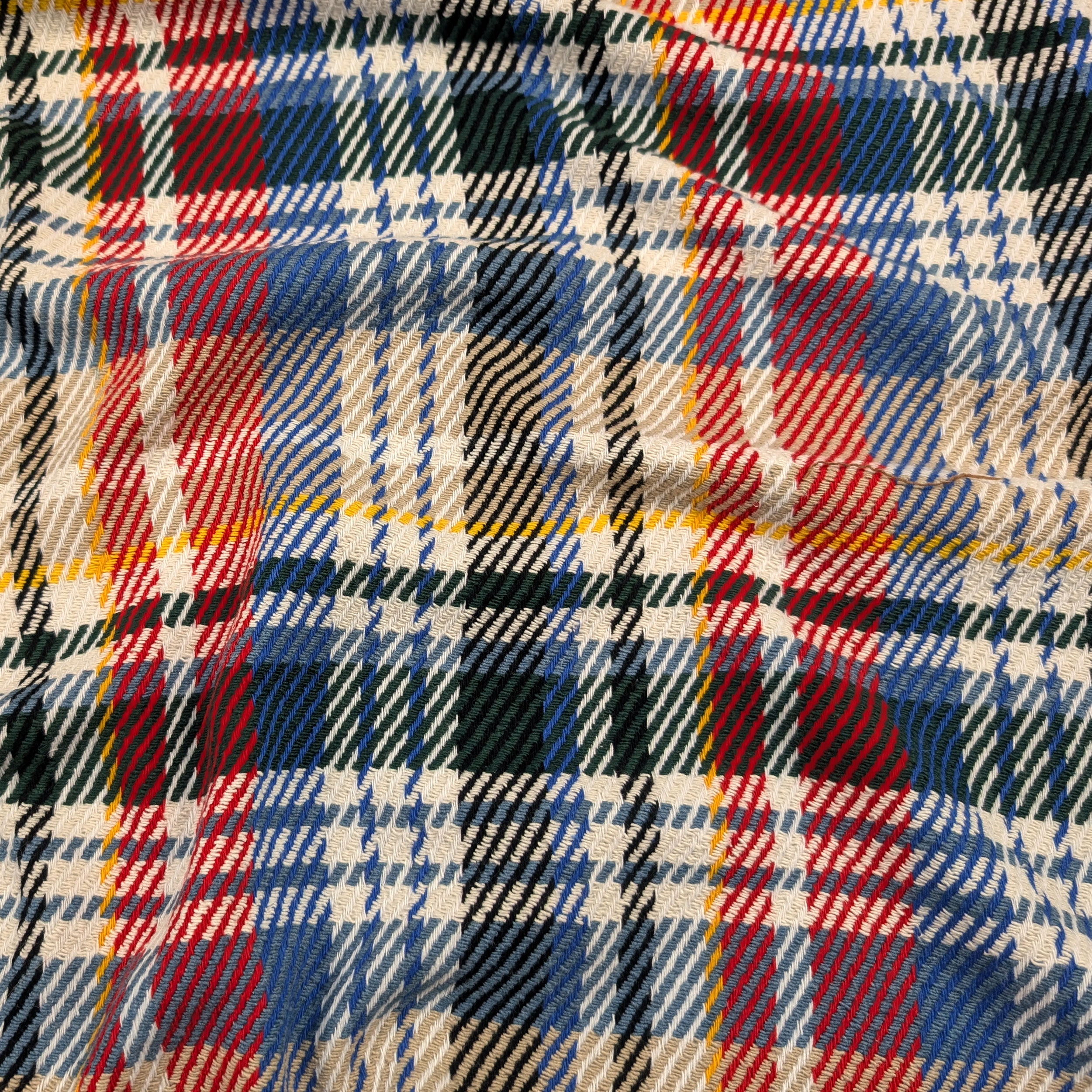 Jacquard Tartan Righe Multicolor Image