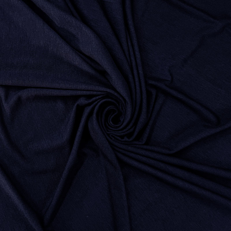 Jersey Morbidino di Viscosa Blu