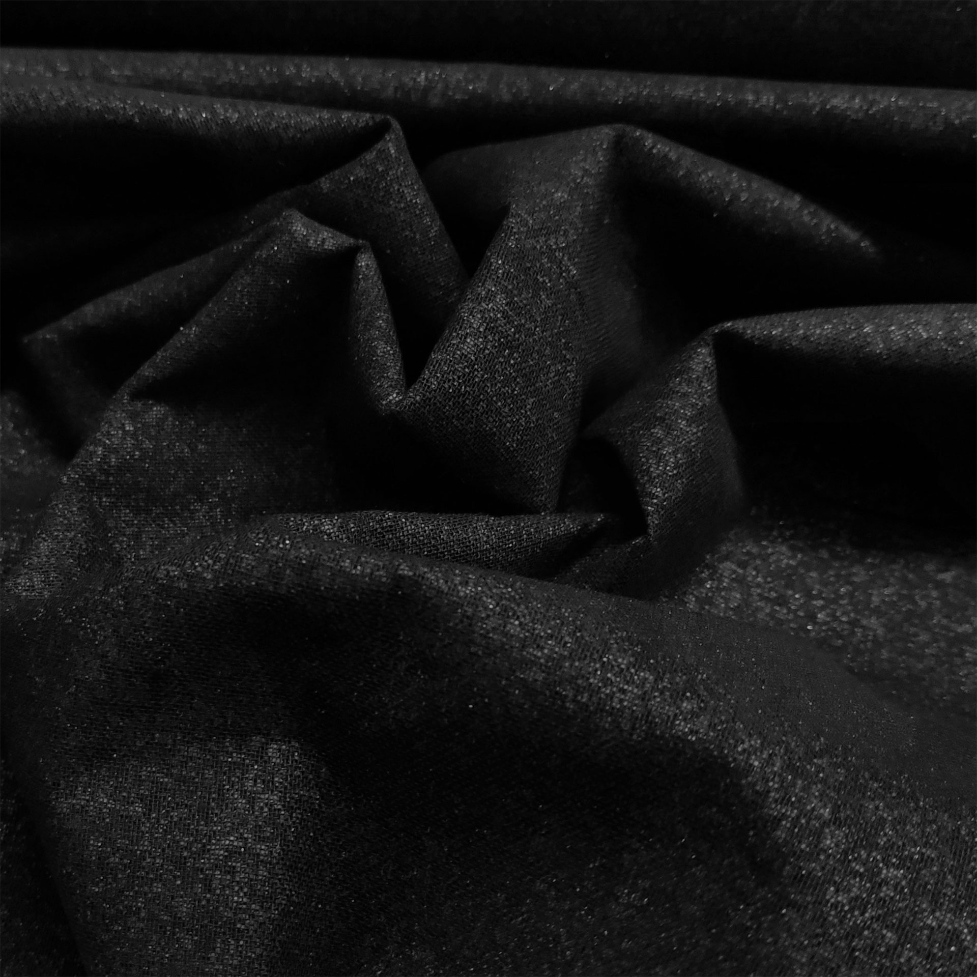 stoffa adesiva a caldo medio nero