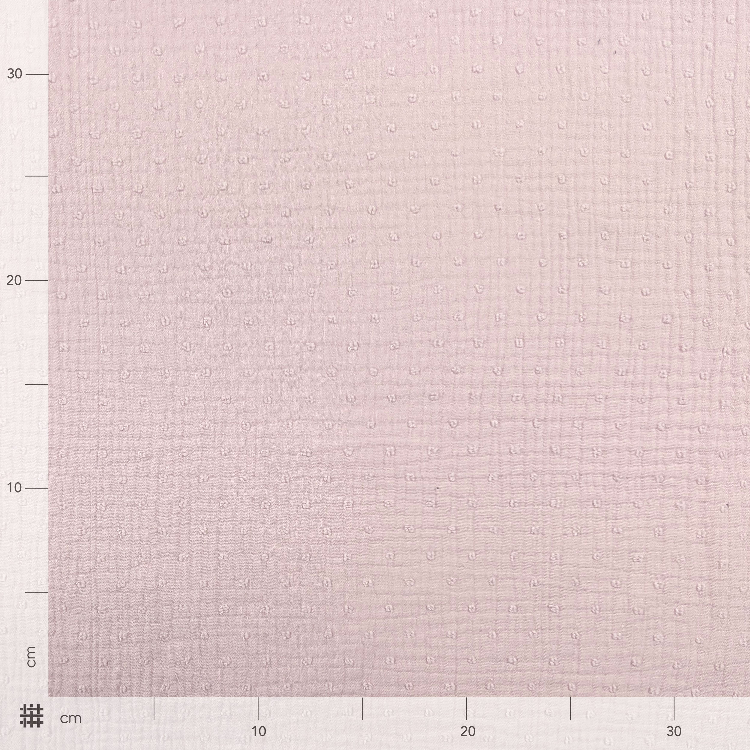 Mussola Cotone Plumetis Rosa Image