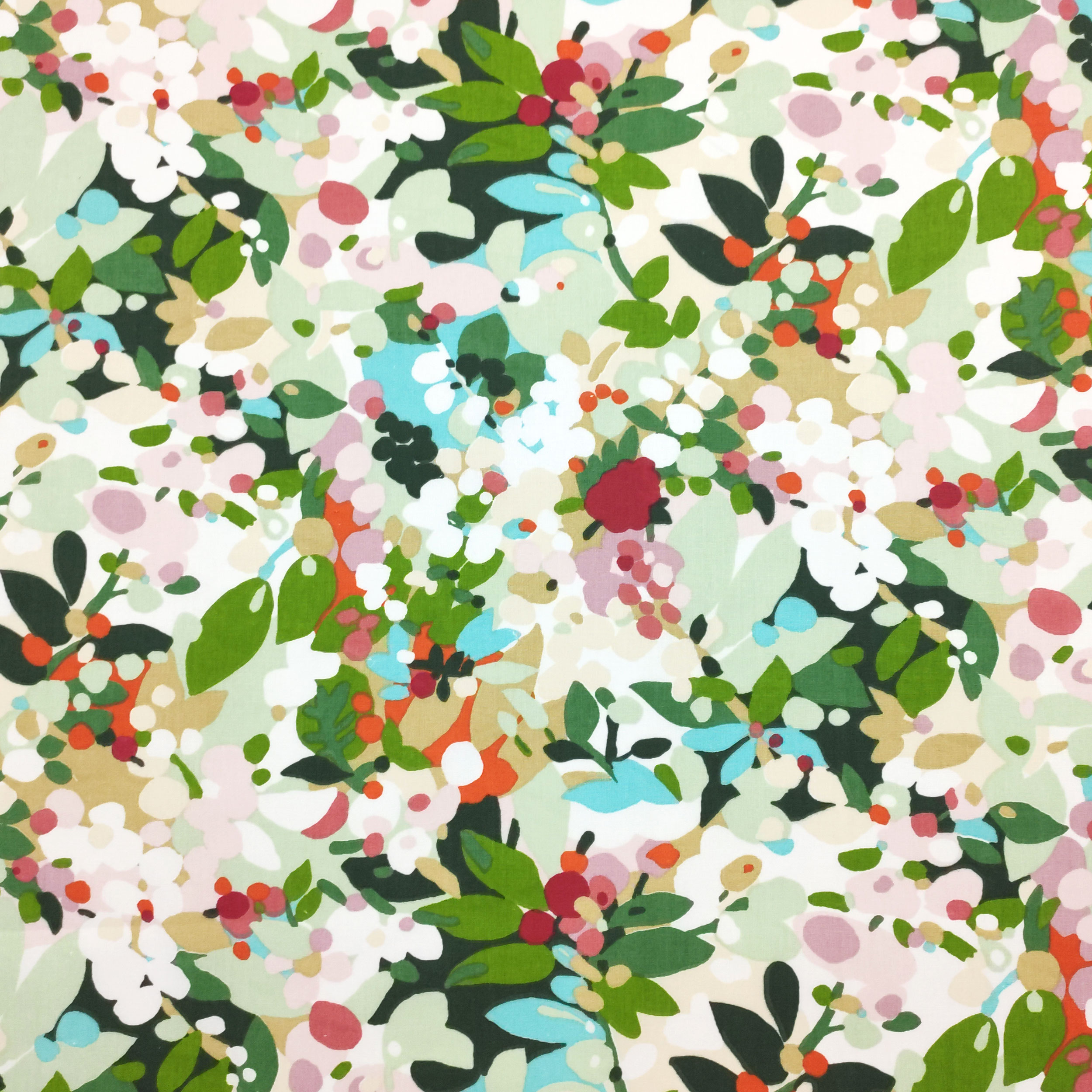 Misto Cotone Fantasia Floreale Multicolor