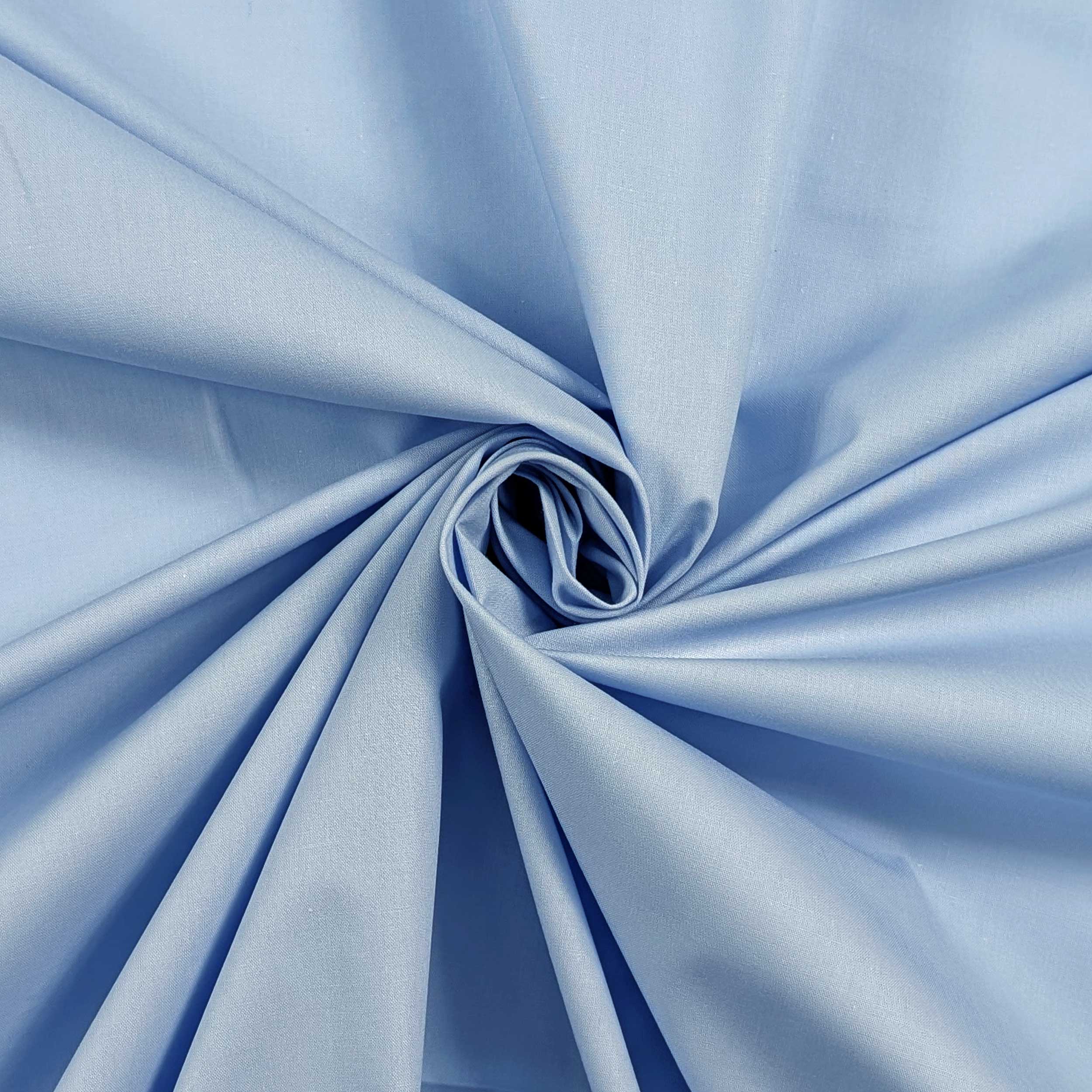 Lenzuolo Cotone Percalle Azzurro Image
