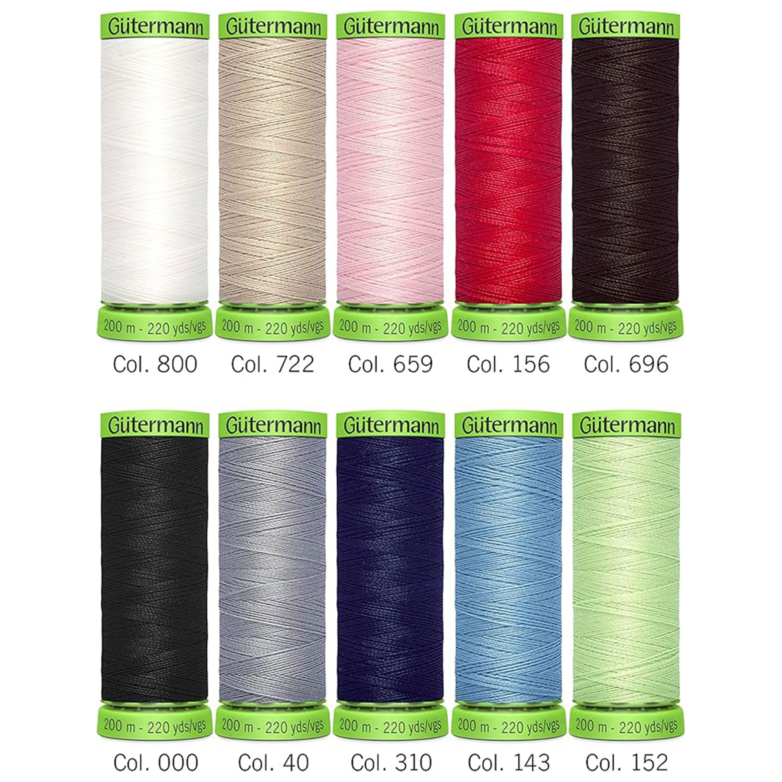 Gutermann Extra Fine Creative Basic 10 Bobine Image