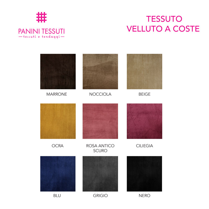 Tessuto Vello a Coste