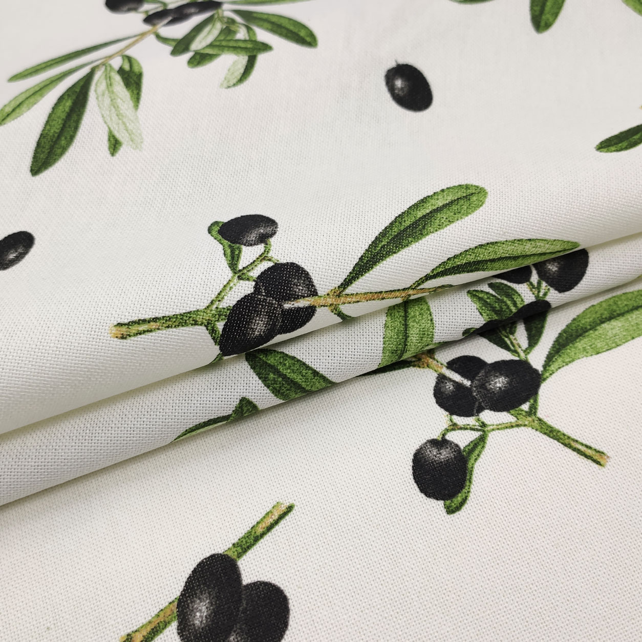 tessuto panama olive sfondo bianco