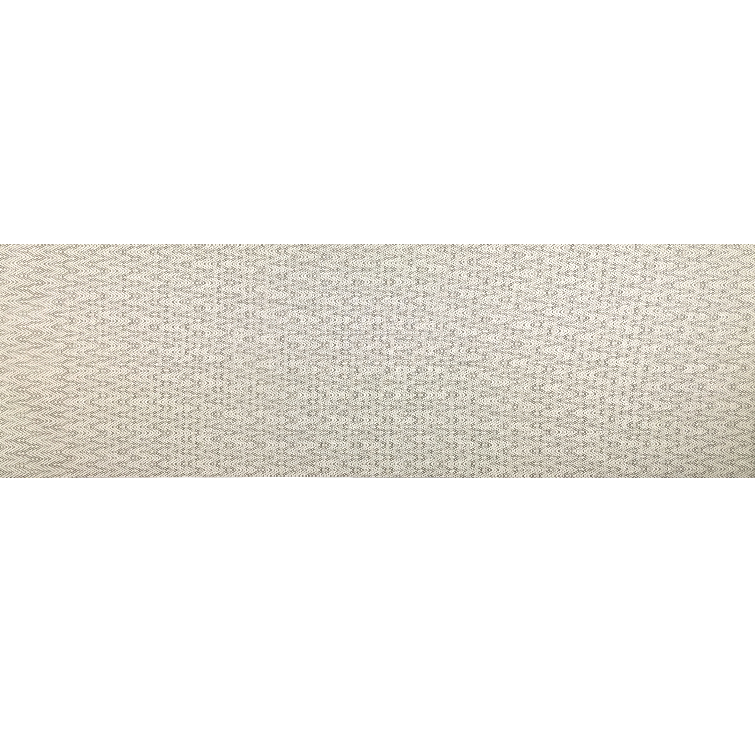 Passatoia da Cucina Zig Zag Panna e Grigio Image