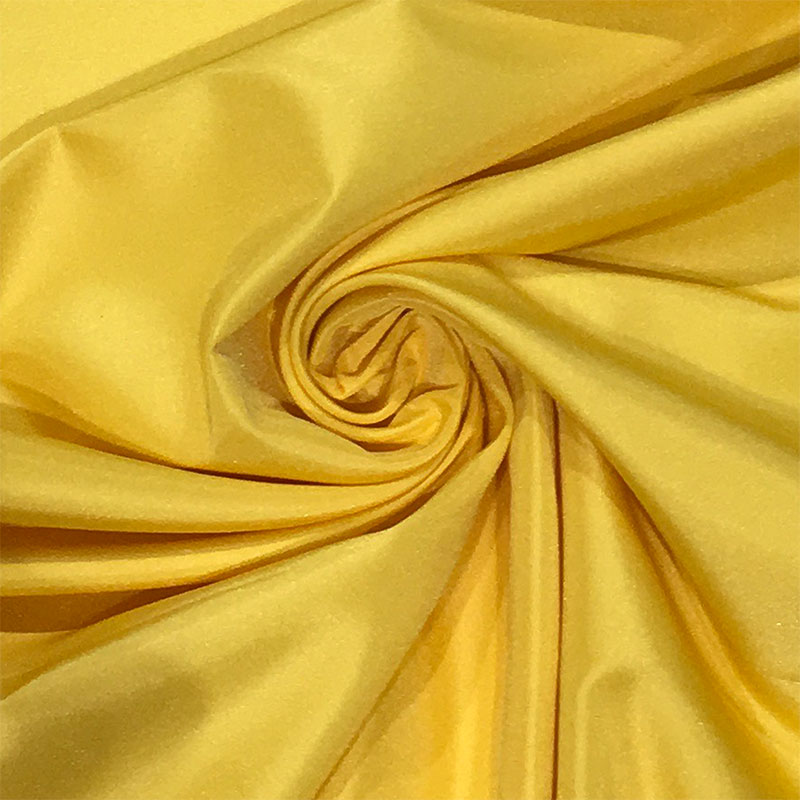 Taffeta tessuto giallo