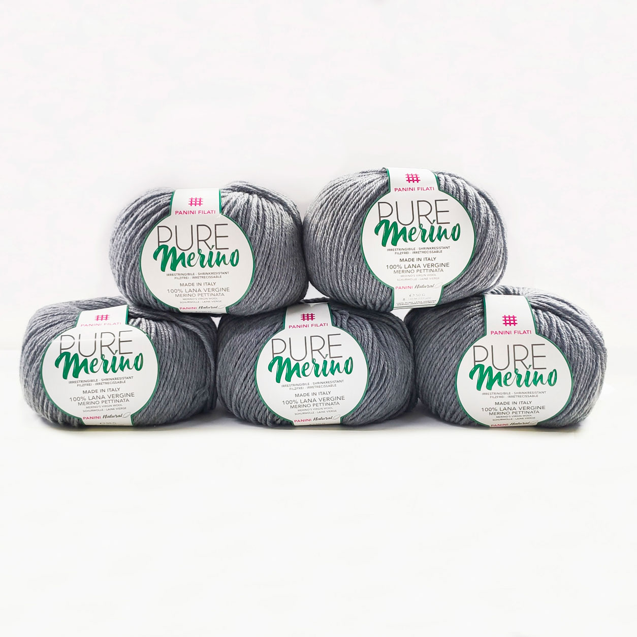 Lana Pure Merino Grigio Image