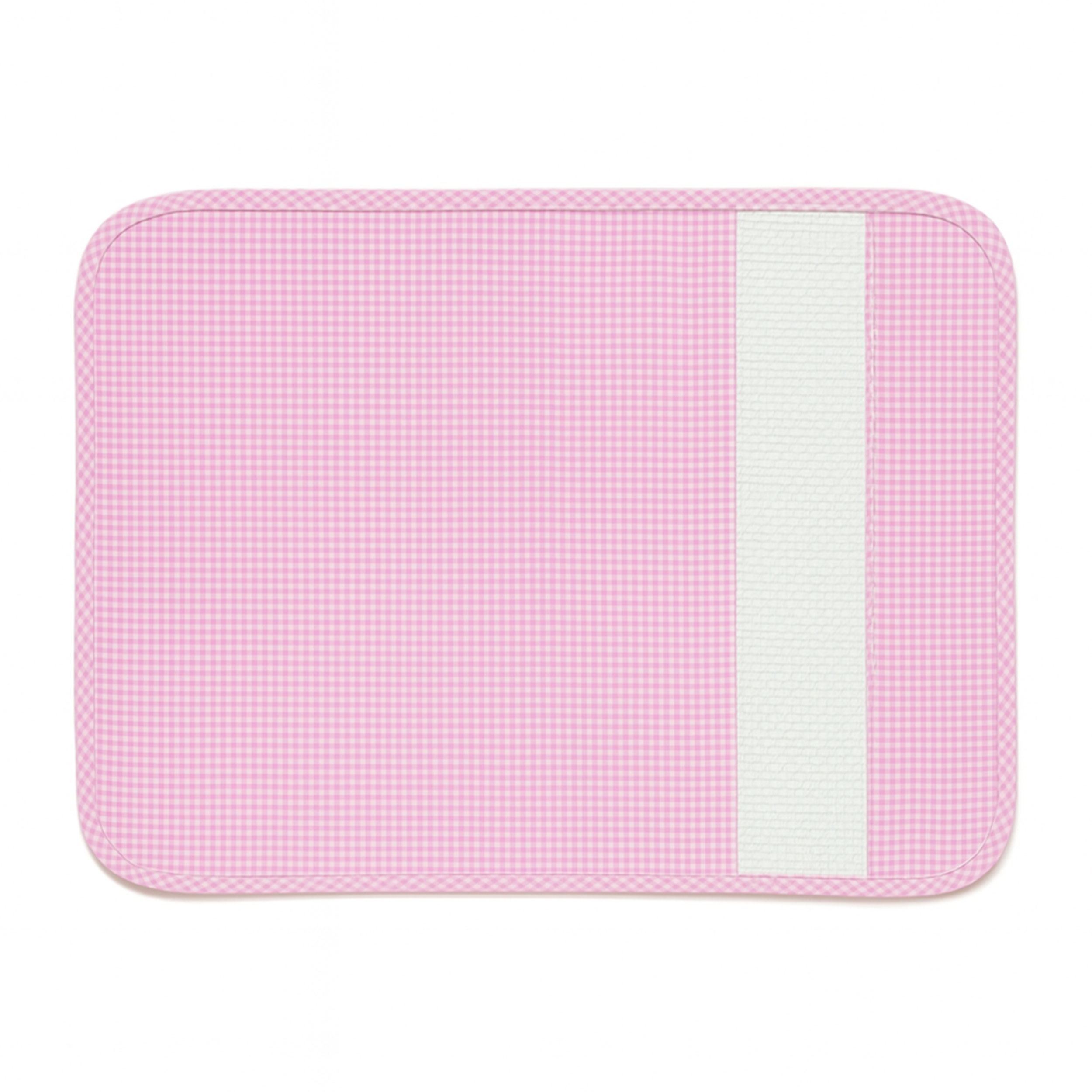 Tovaglietta Asilo Quadretti Rosa e Tela Aida Image