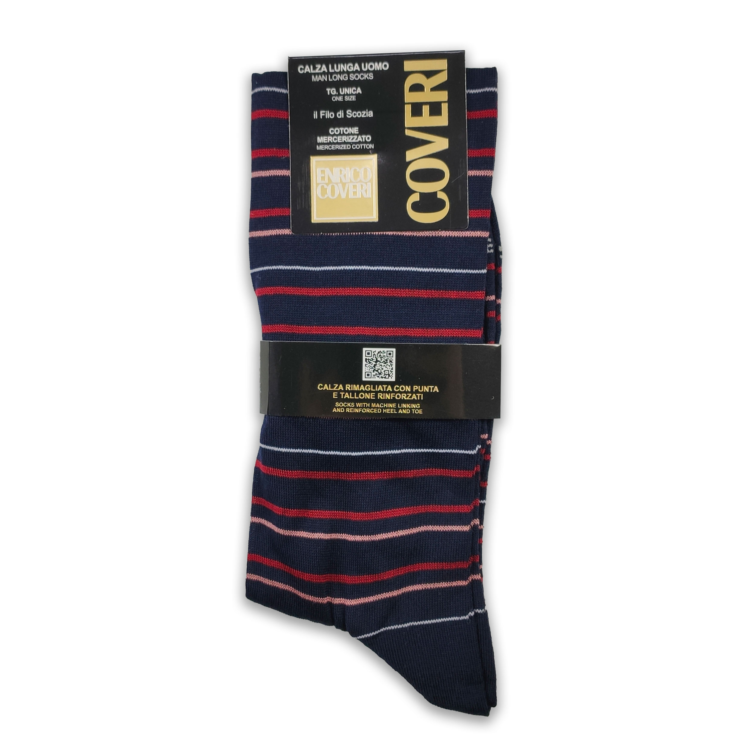 Calze Lunghe Uomo Righe Image