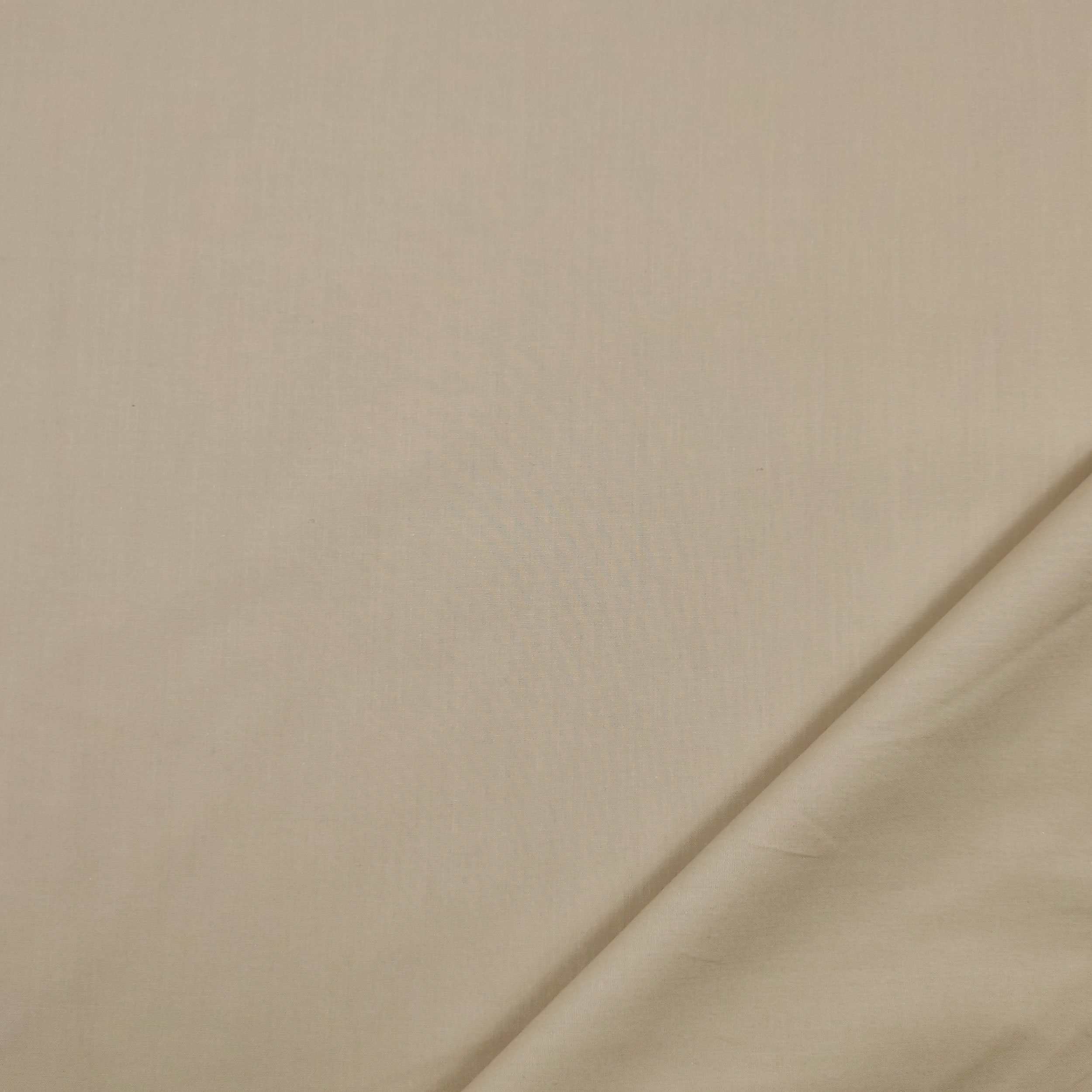 Lenzuolo Cotone Percalle Beige