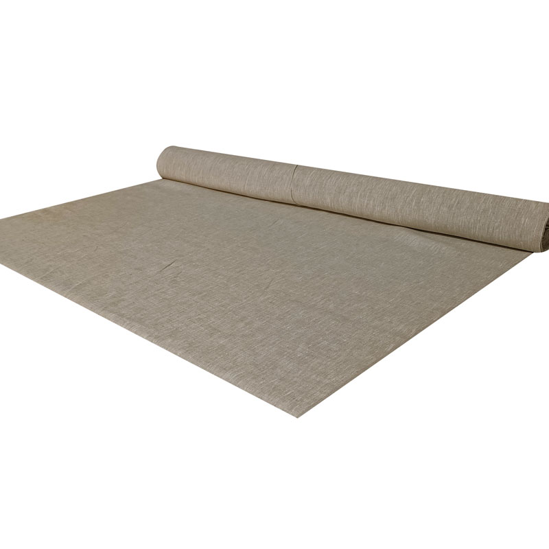 Tessuto Lino Natural Ecrù