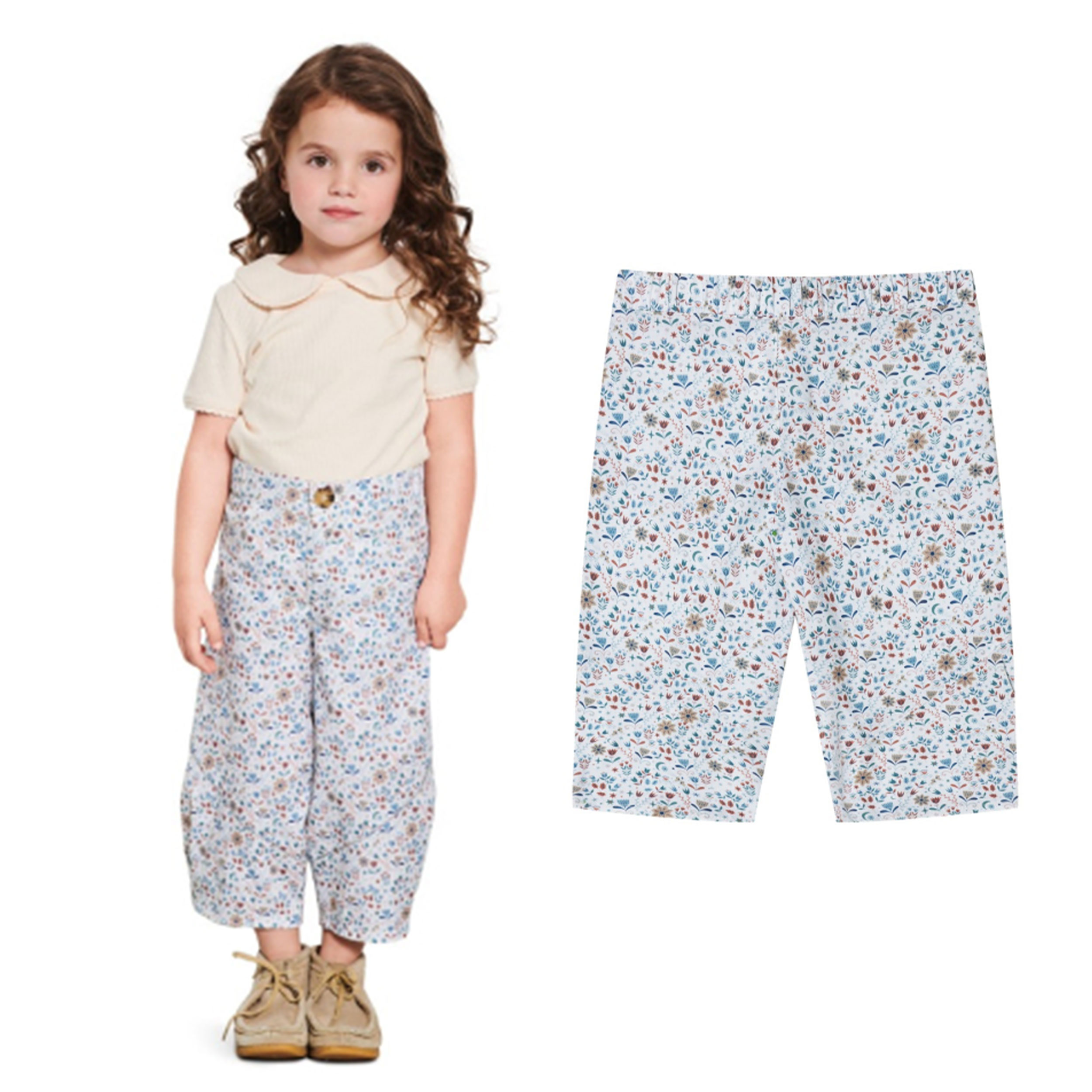 Cartamodello Burda Kids Medium Pantaloni Image