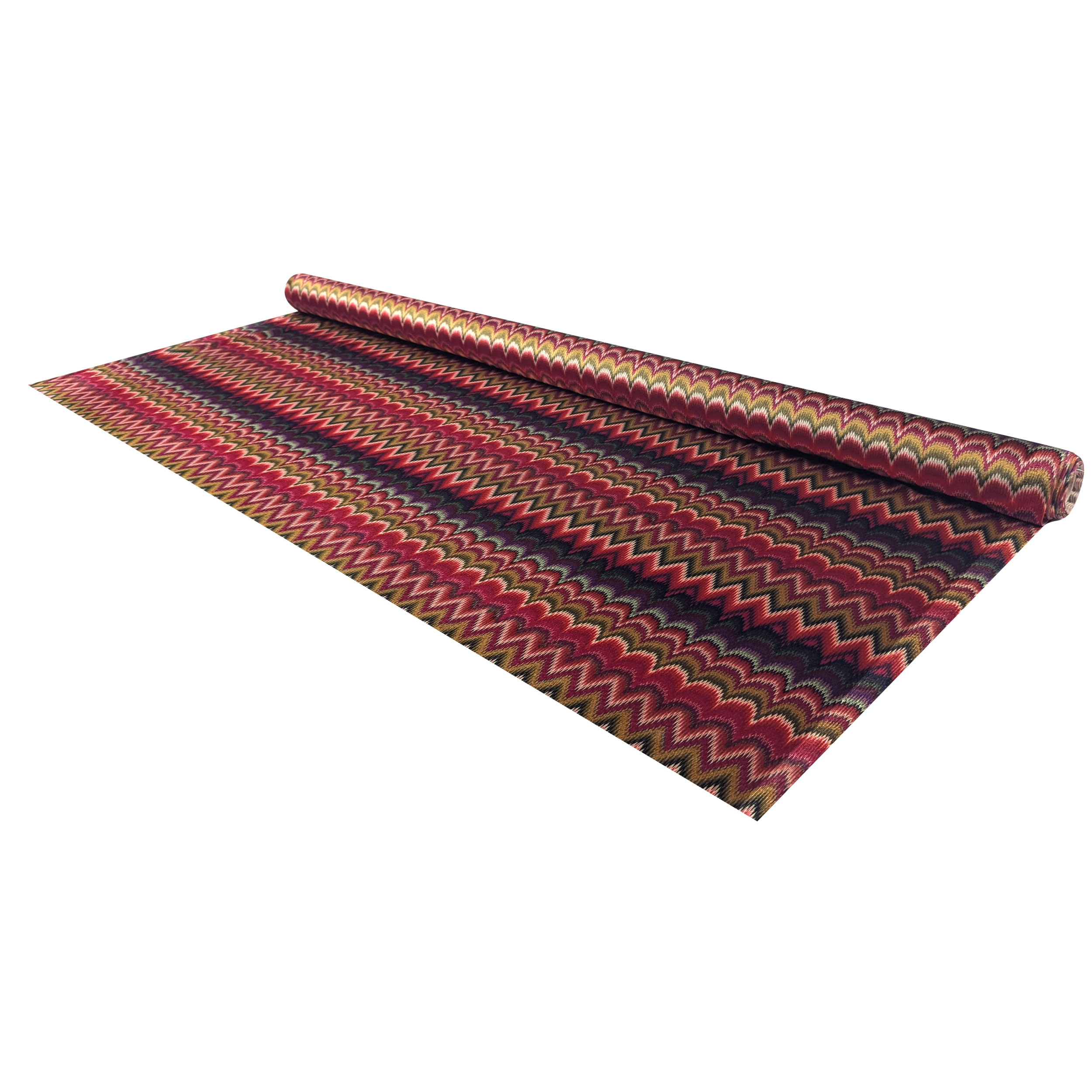 Vellutina Setata Moda Zig Zag Multicolor Image
