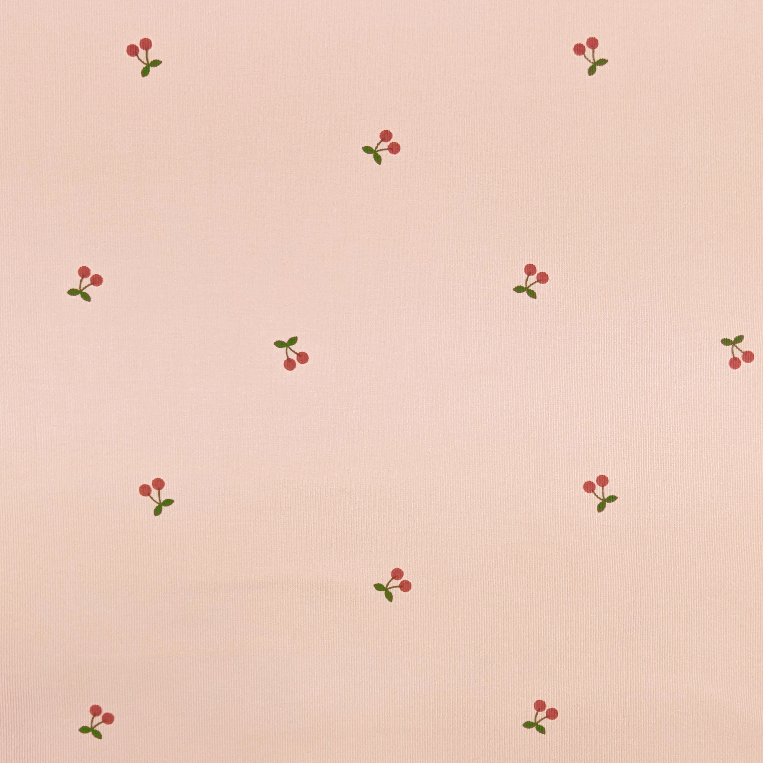 Velluto Mille Righe Ciliegie Sfondo Rosa Image