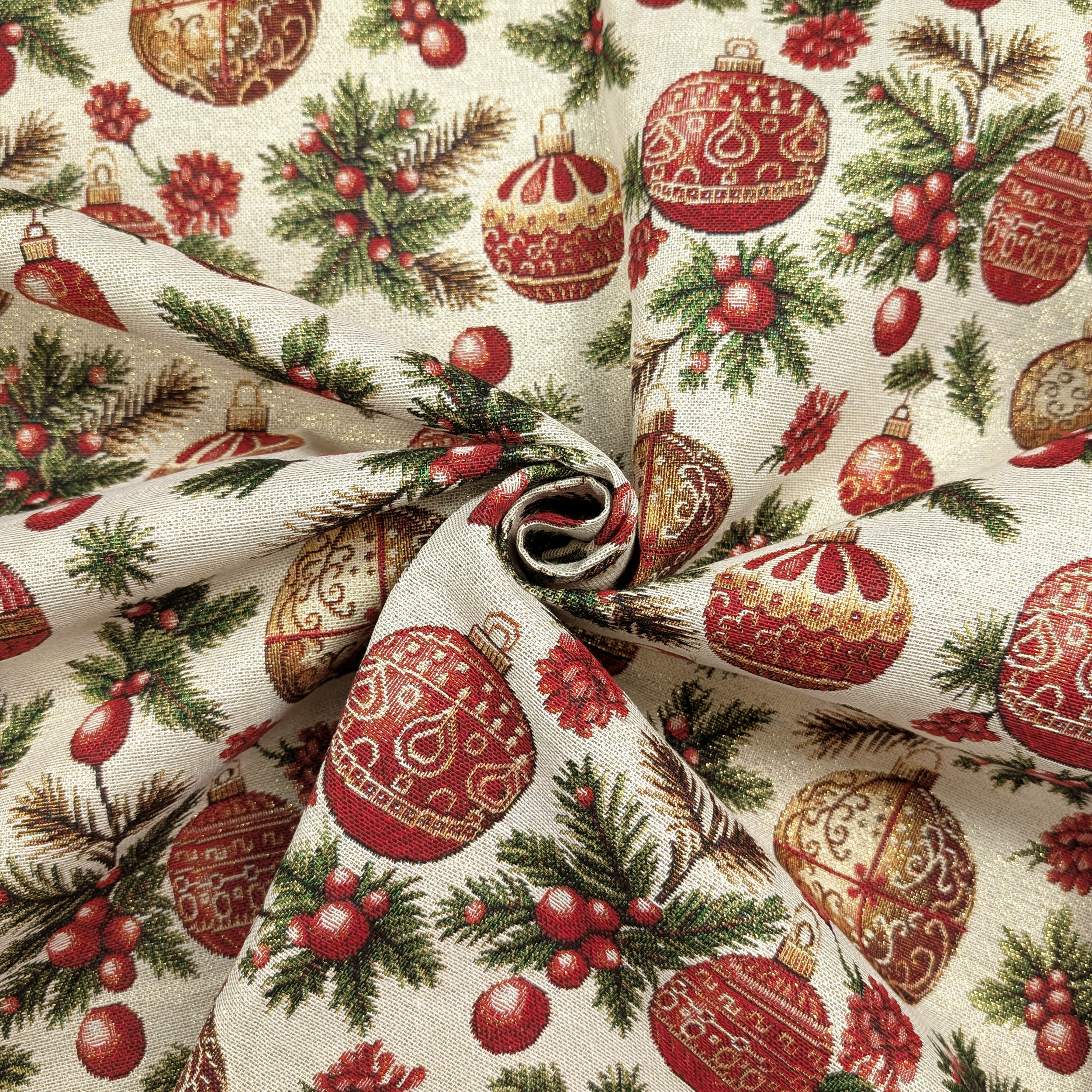 Gobelin Palline di Natale Lurex Image