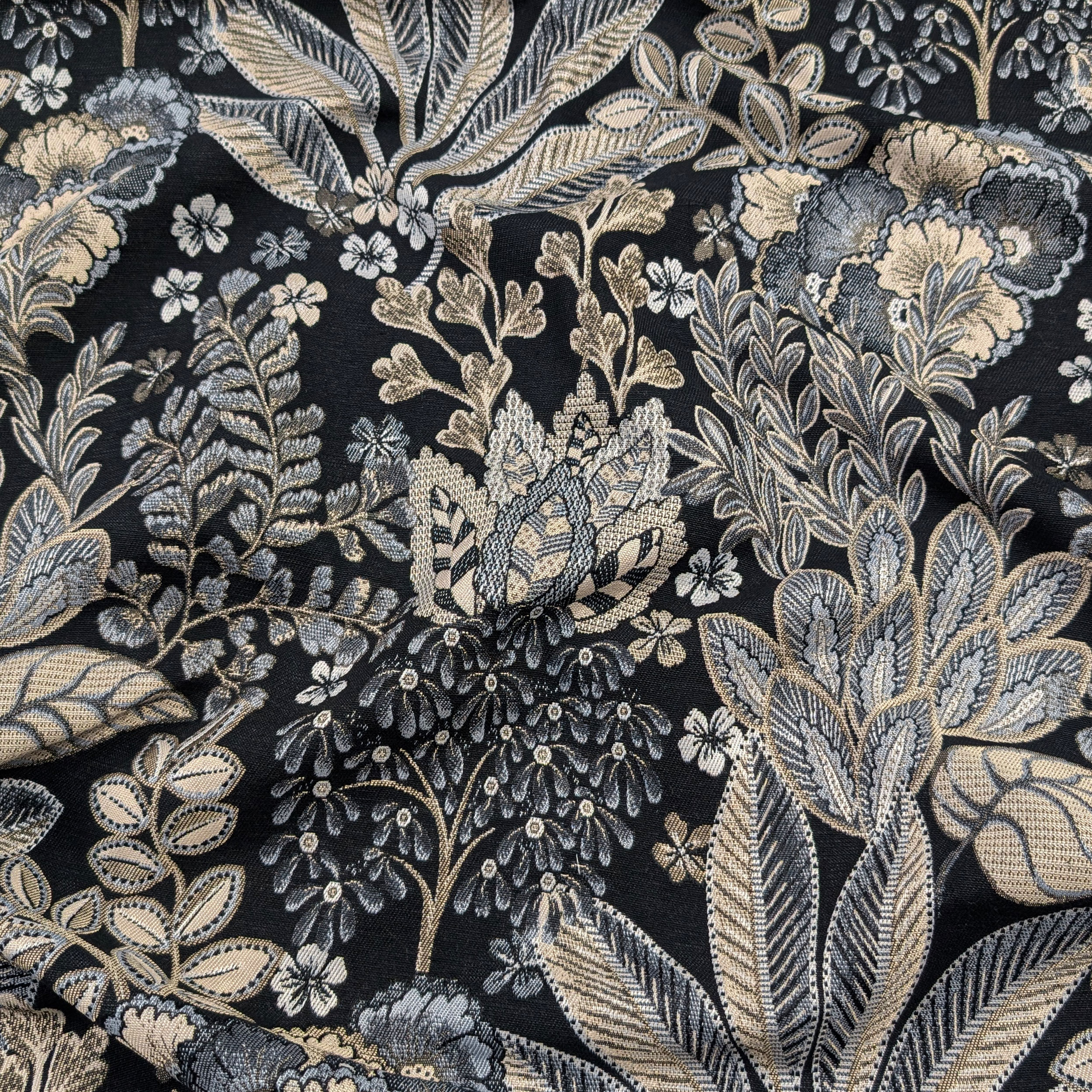 Jacquard Floreale Toni del Nero Image