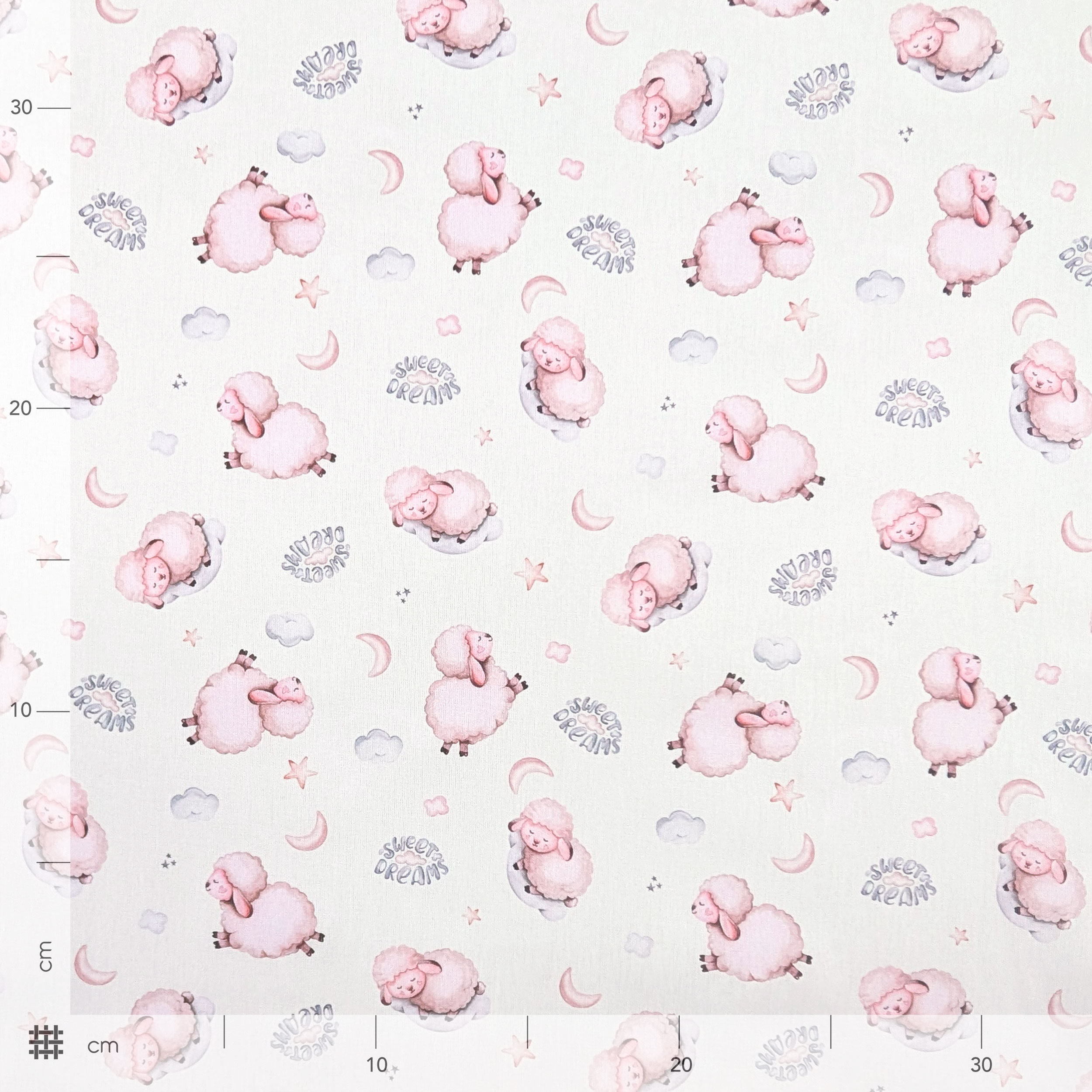 Cotone Percalle Pecorelle Sweet Dreams Image
