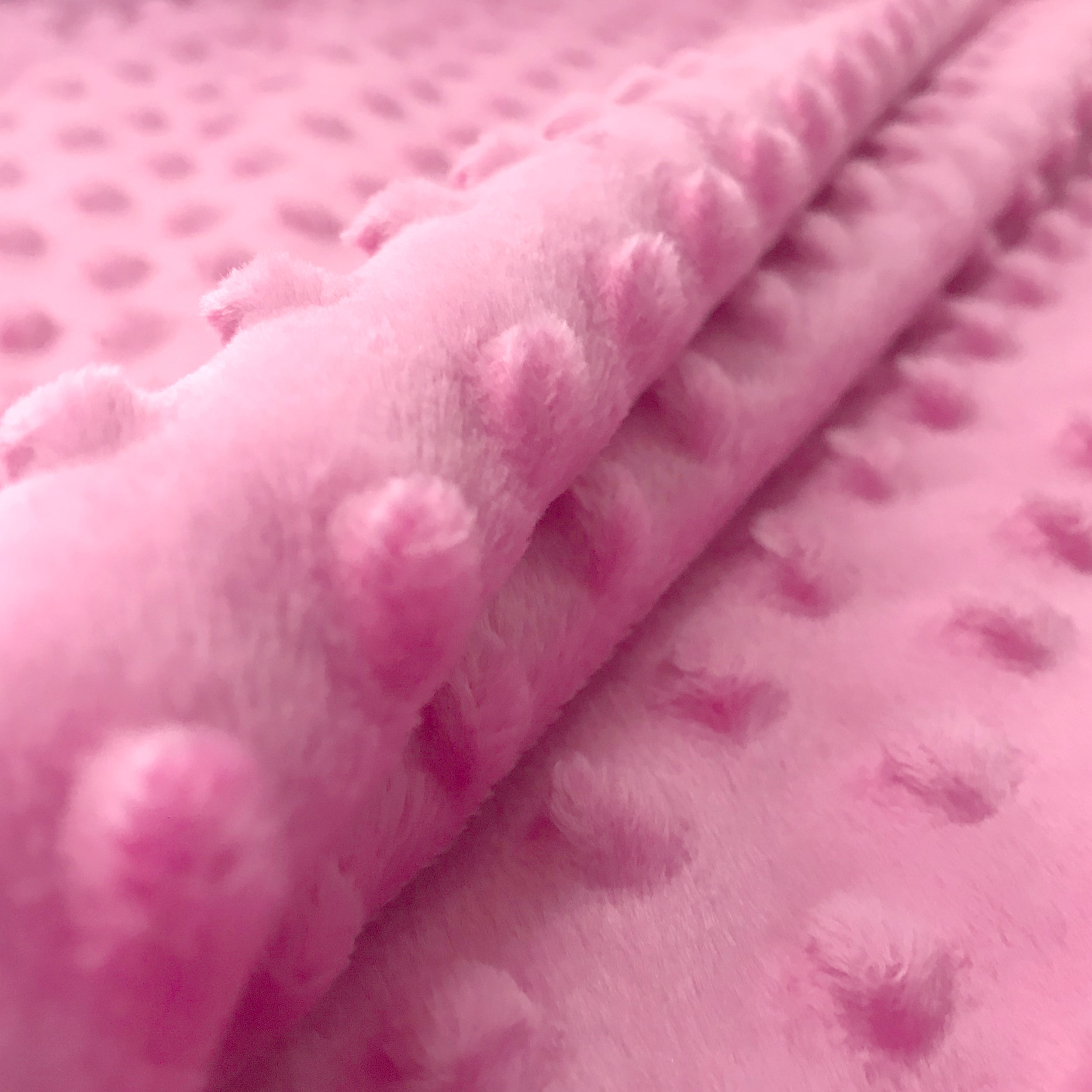 Tessuto Minky Dots Peluche Image