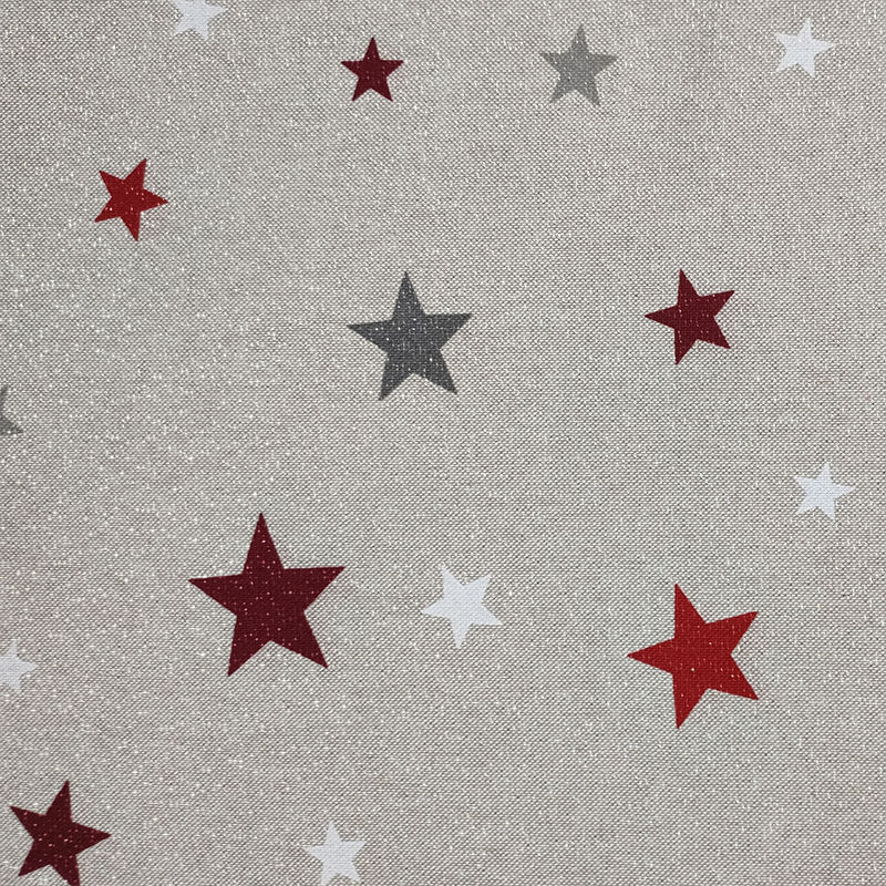 Tessuto di cotone stelle