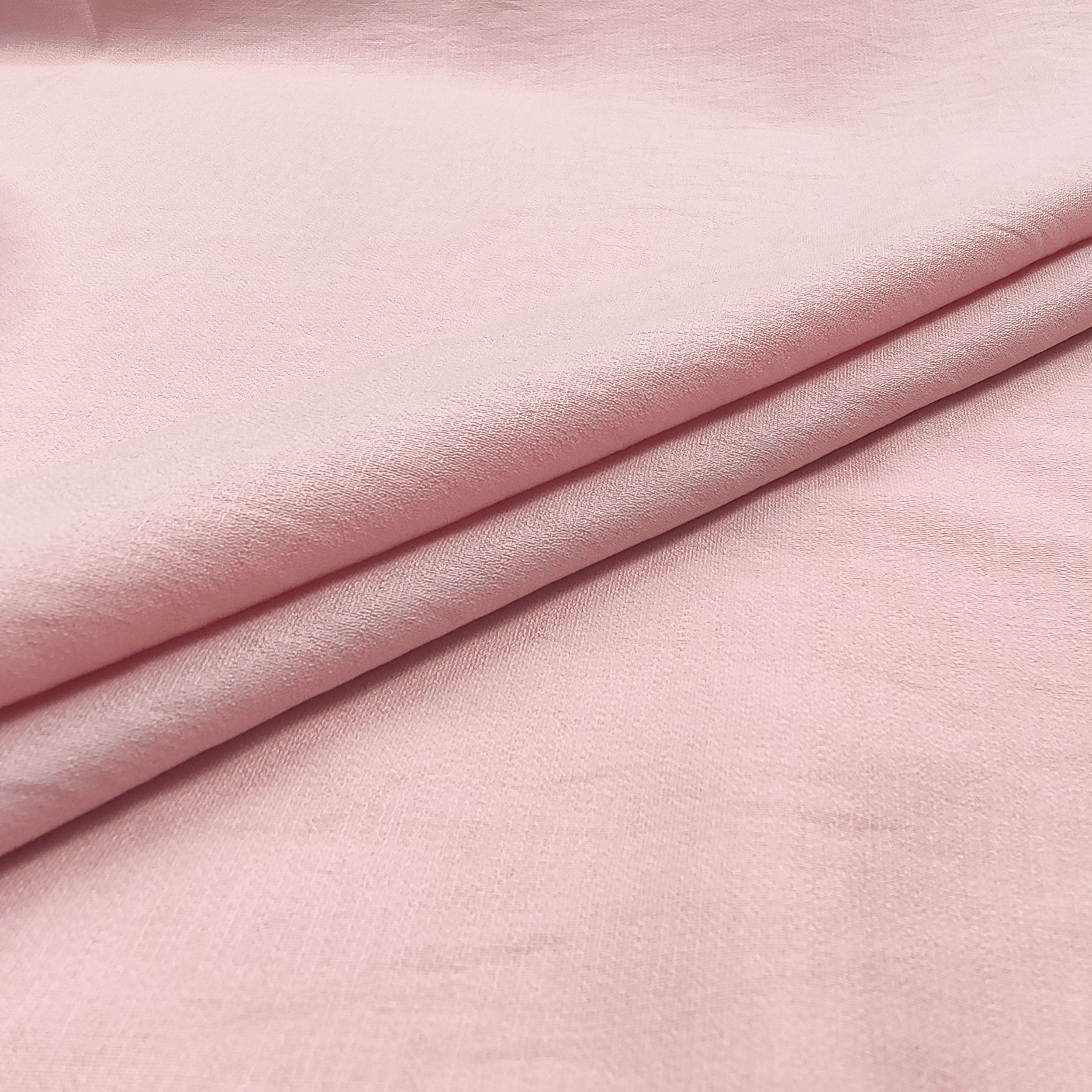 tessuto crepe per abbigliamento rosa