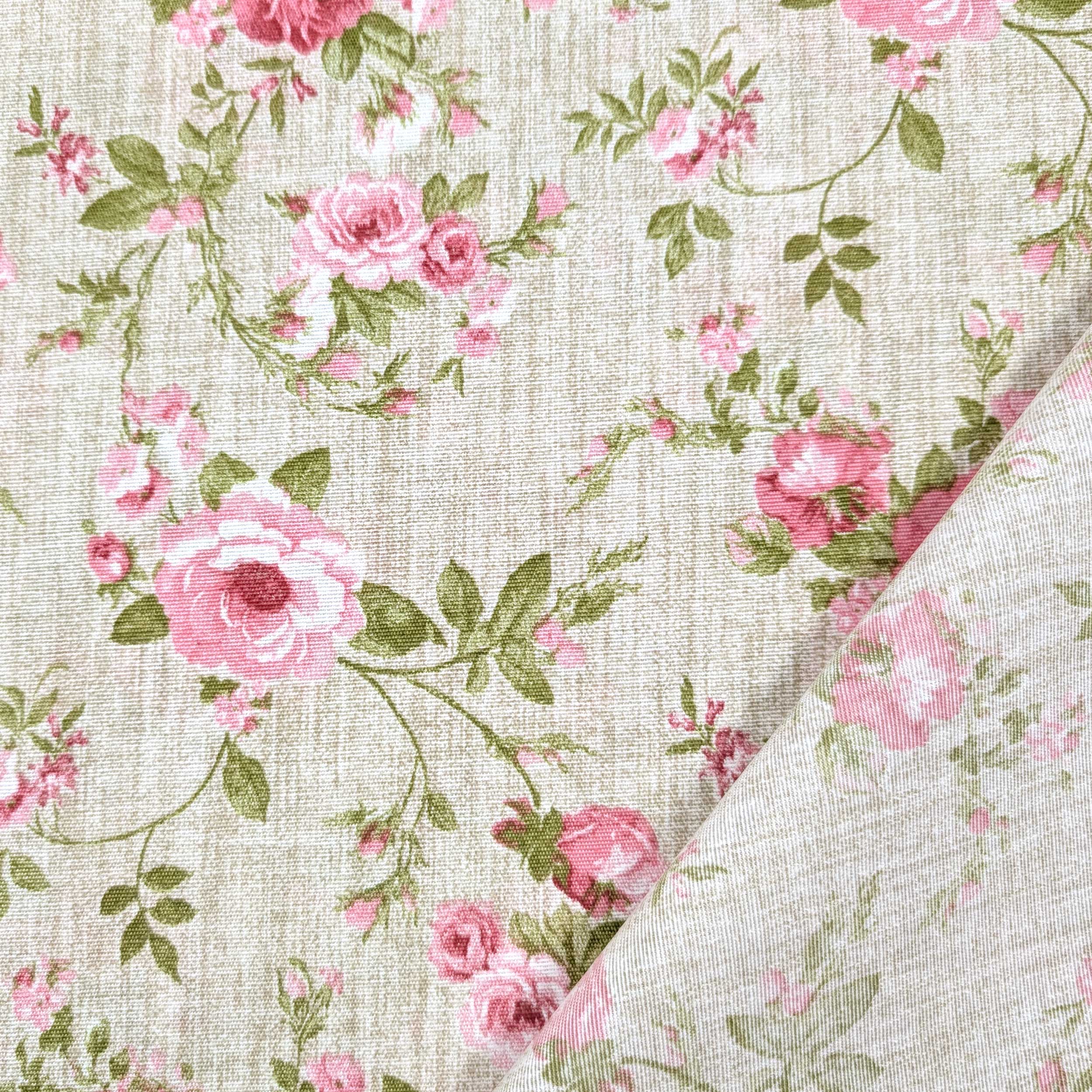 Panama Fantasia Rose Sfondo Beige Image