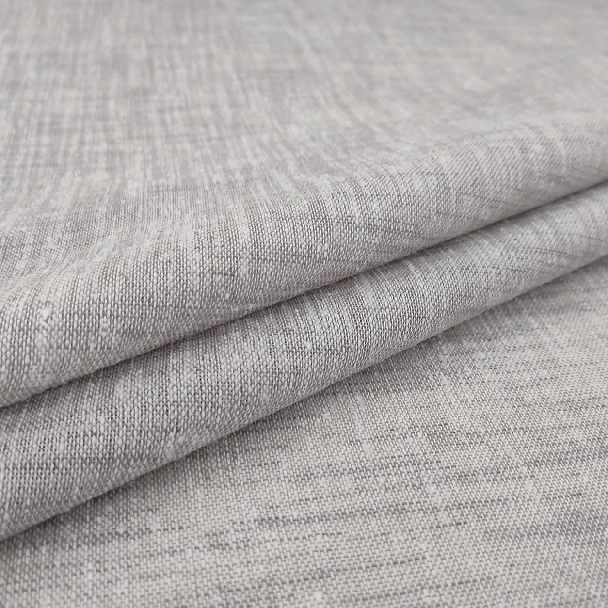 Maxi Pouf In Tessuto Effetto Lino Beige - Baku - Foto 1