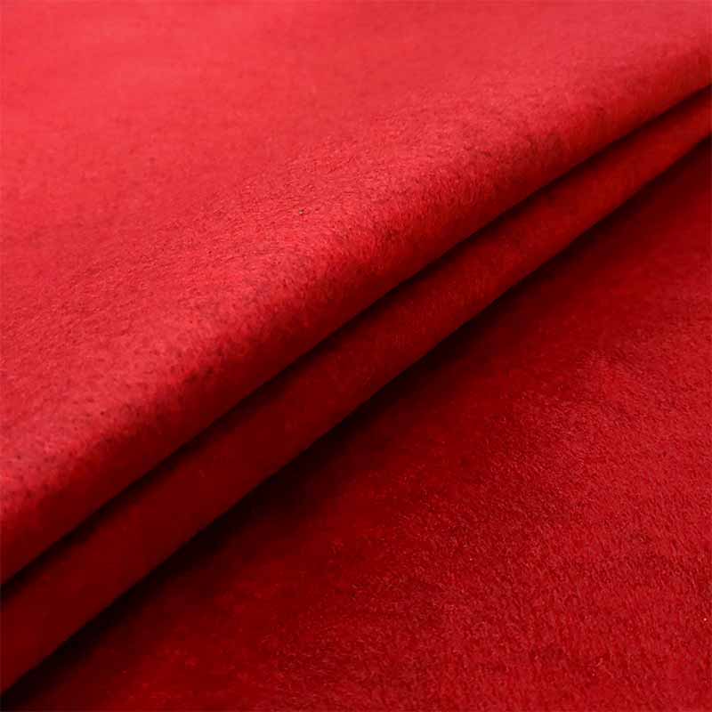 Feltro rosso scuro melange