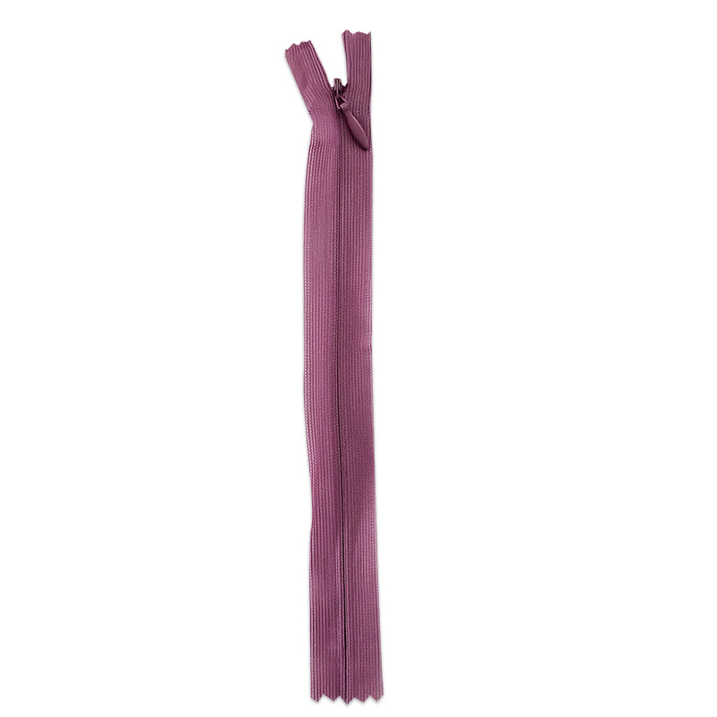 Plush Addict Cerniera Invisibile Chiusa Per Sartoria E Gonne - Beige - Lunghezza 56 Cm