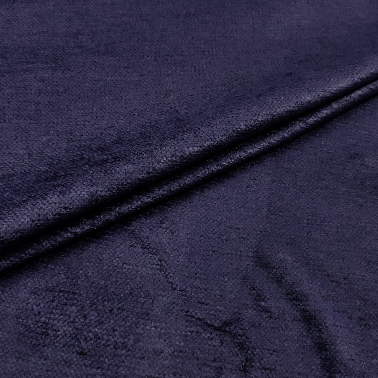 Tessuto misto cotone melange viola nero