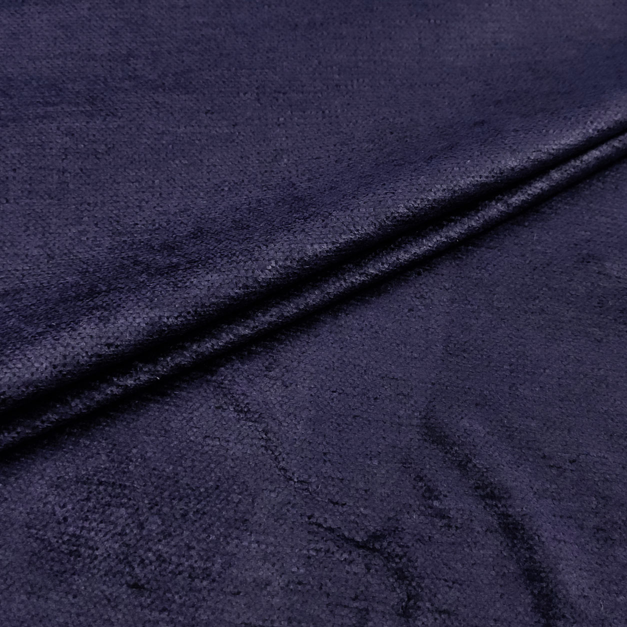Tessuto Misto Cotone Melange Viola