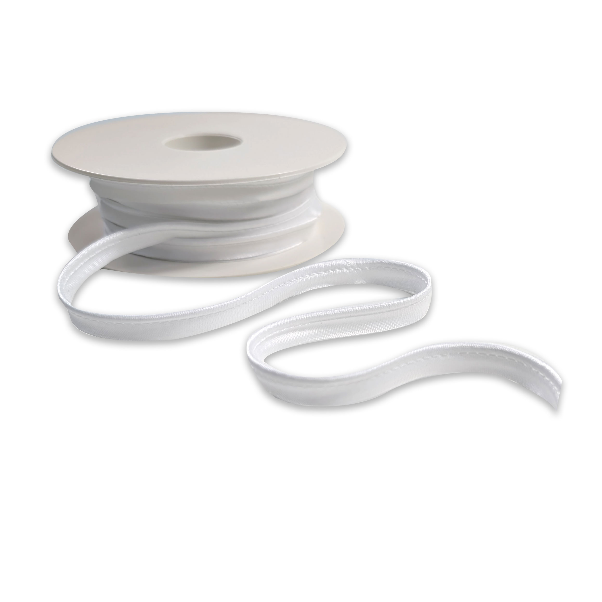 Passamaneria Raso Satin Lucido Profilo Bianco Image