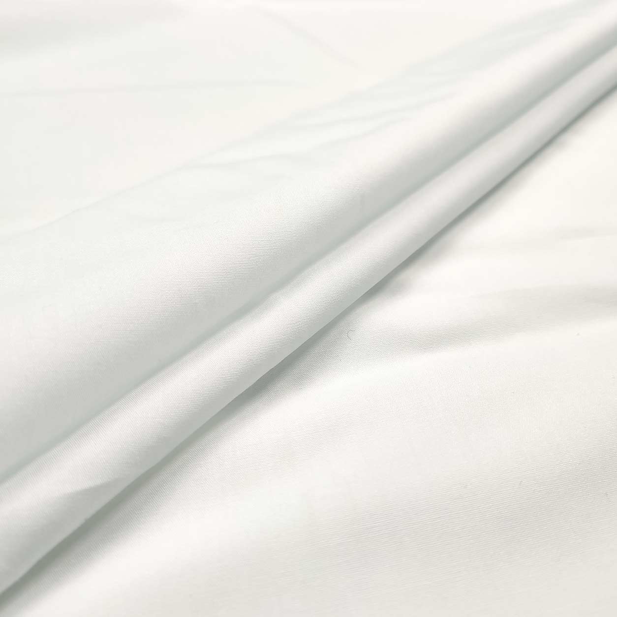 Tessuto Cotone Tinta Unita Bianco Ottico