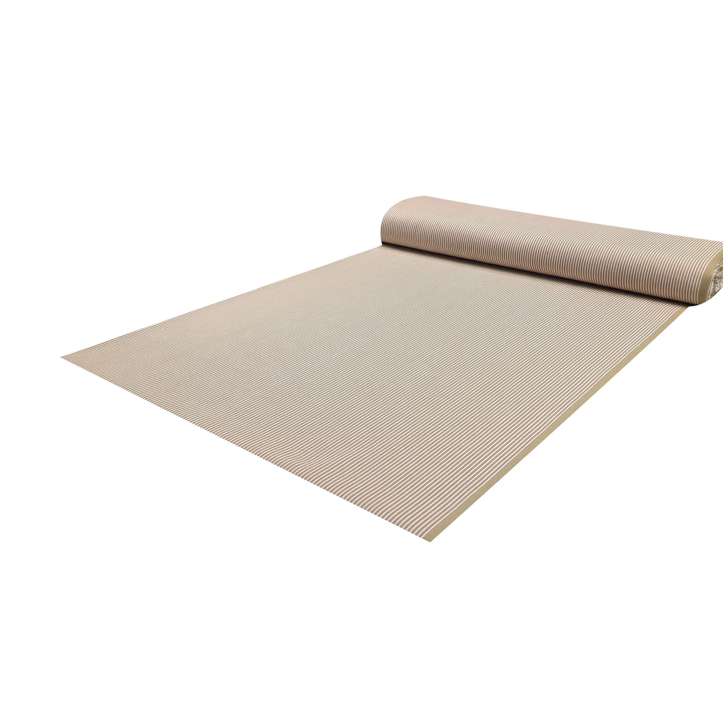 Denim Beige Righe Verticali Bianche Image