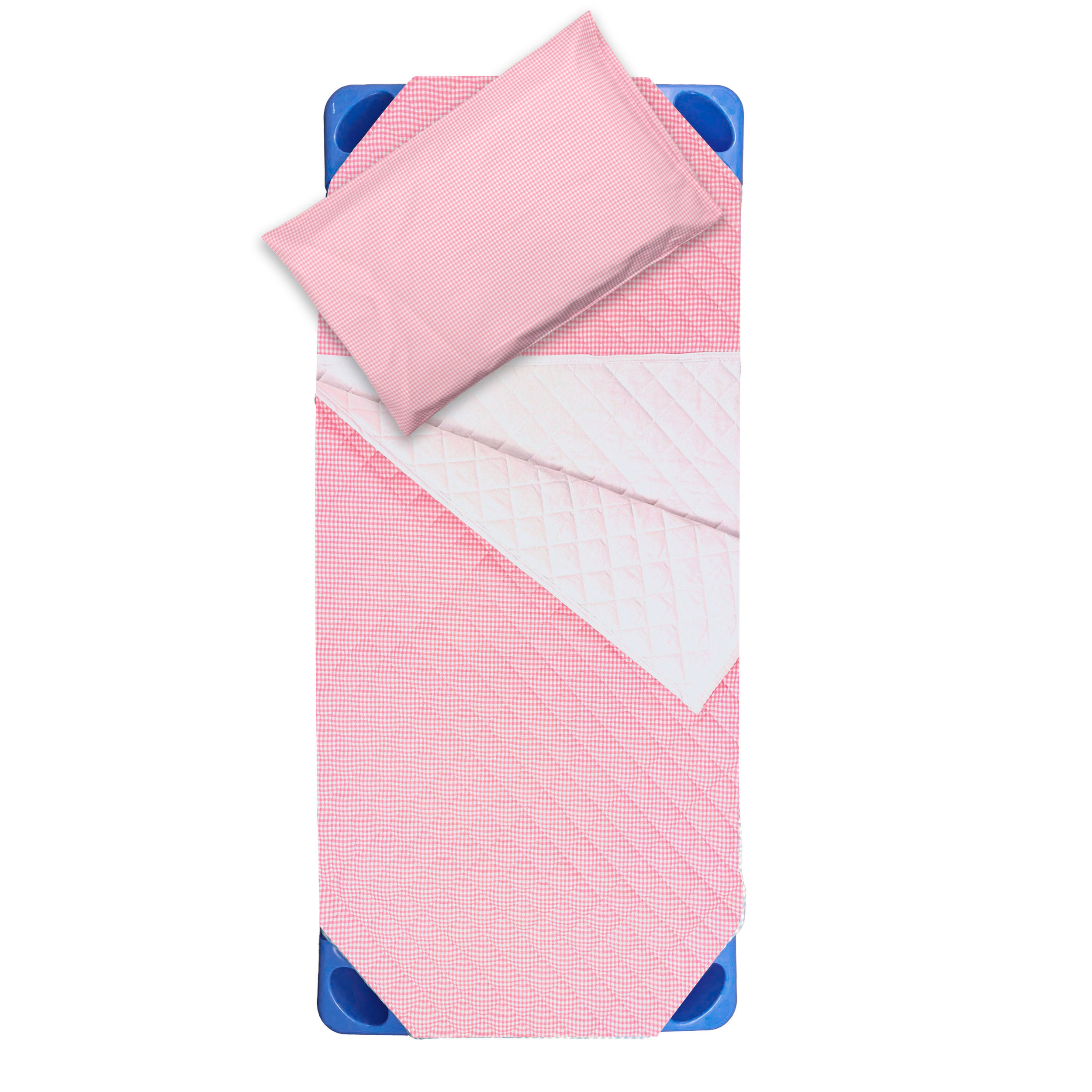 Sacco Nanna Sagomato per Brandine Quadretti Rosa Image