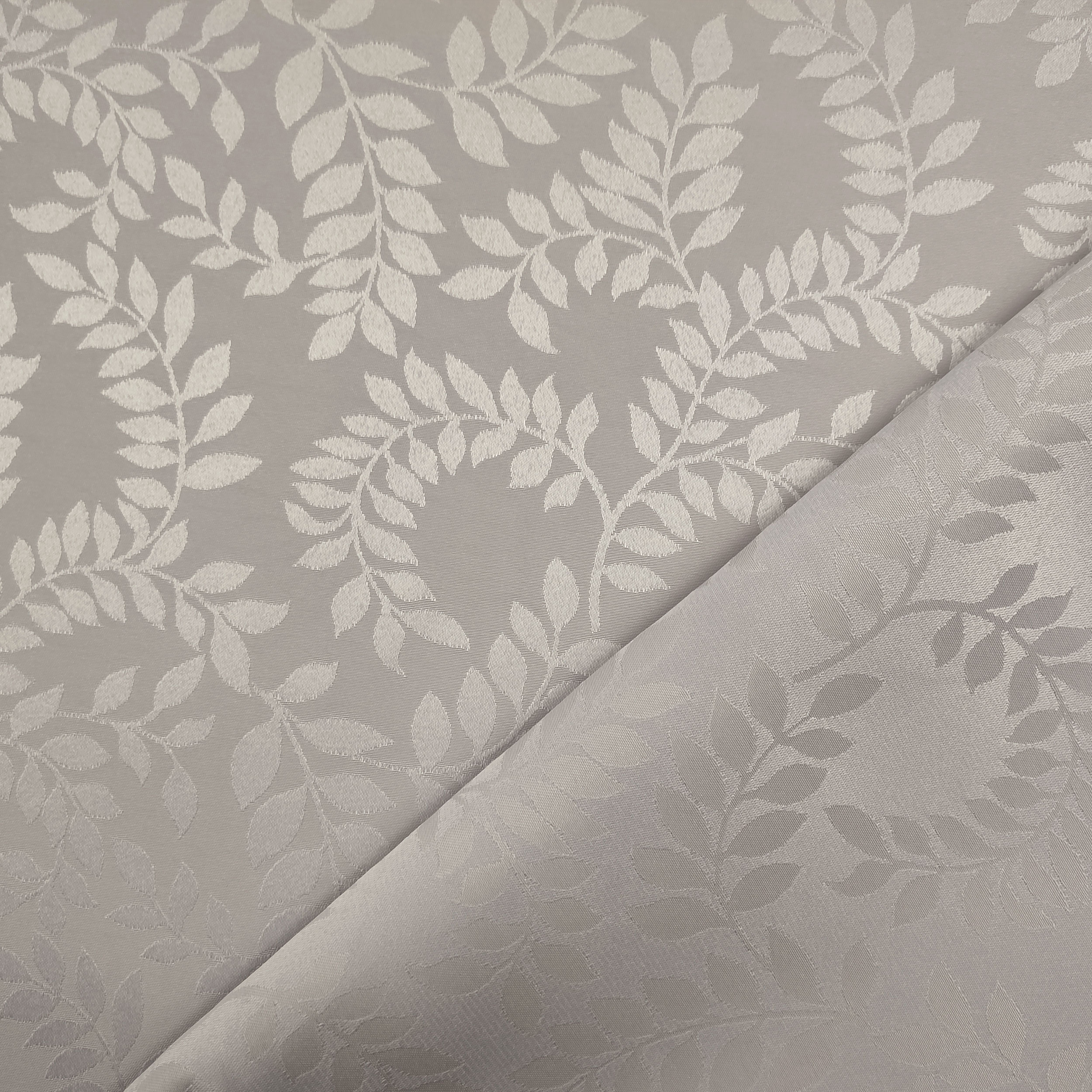 Tessuto Damascato Home Grigio Perla Image