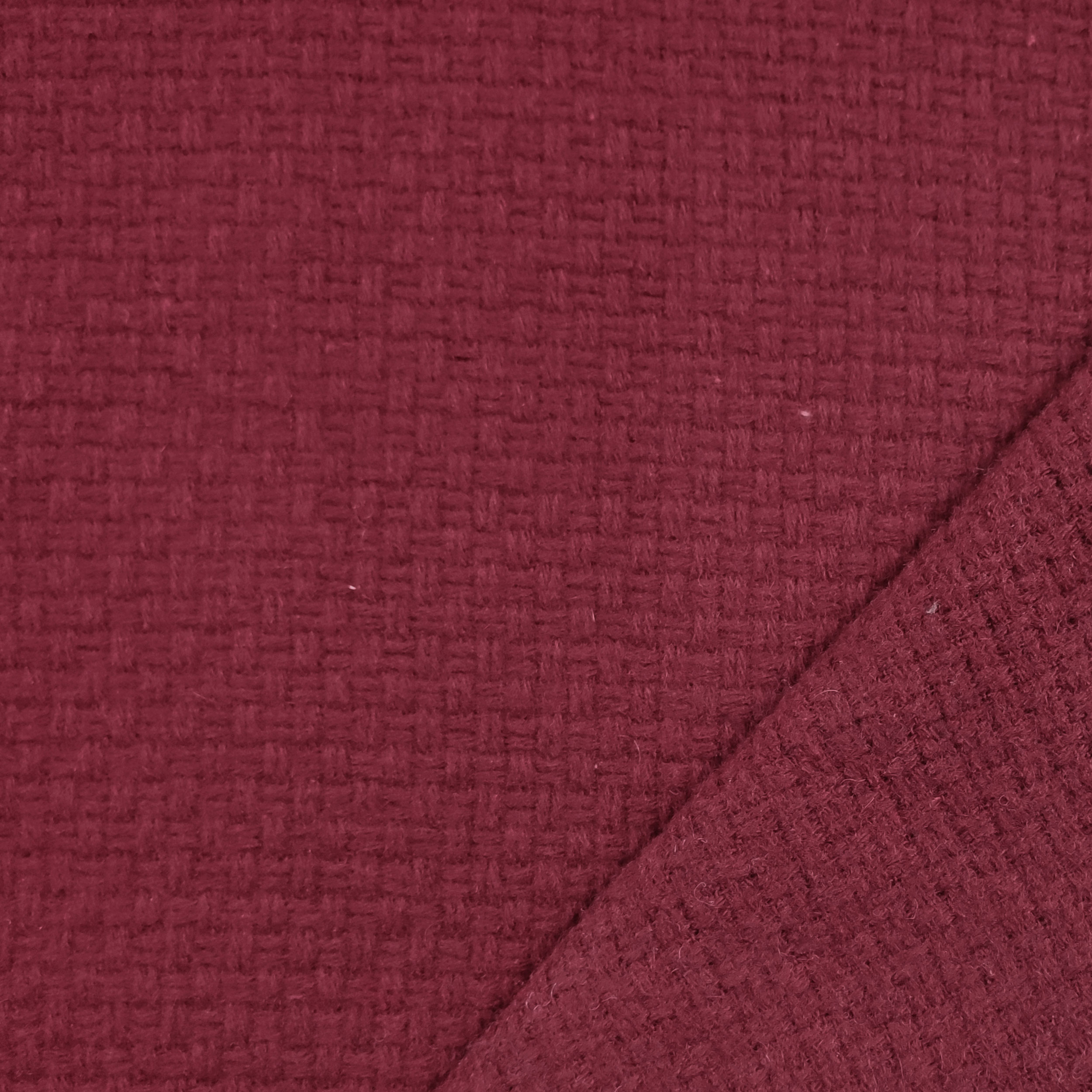 Maglia Bordeaux Intrecci Misto Cotone 